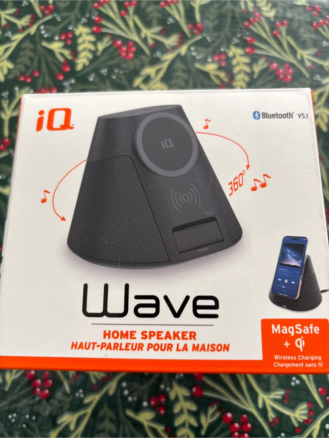 iQ Wave Home Speaker with MagSafe Wireless Charging