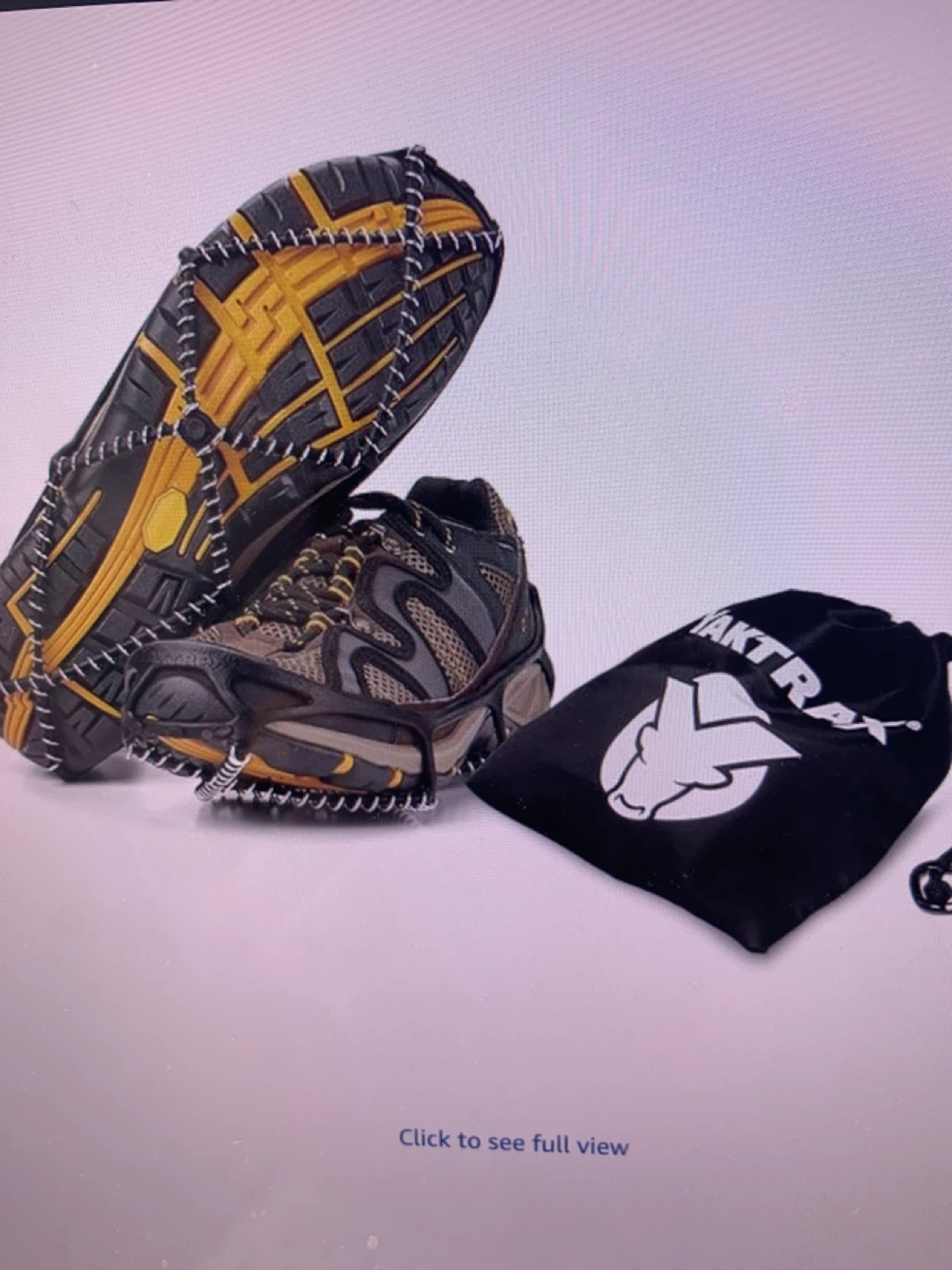WinterTrax Traction Cleats for Ice and Snow