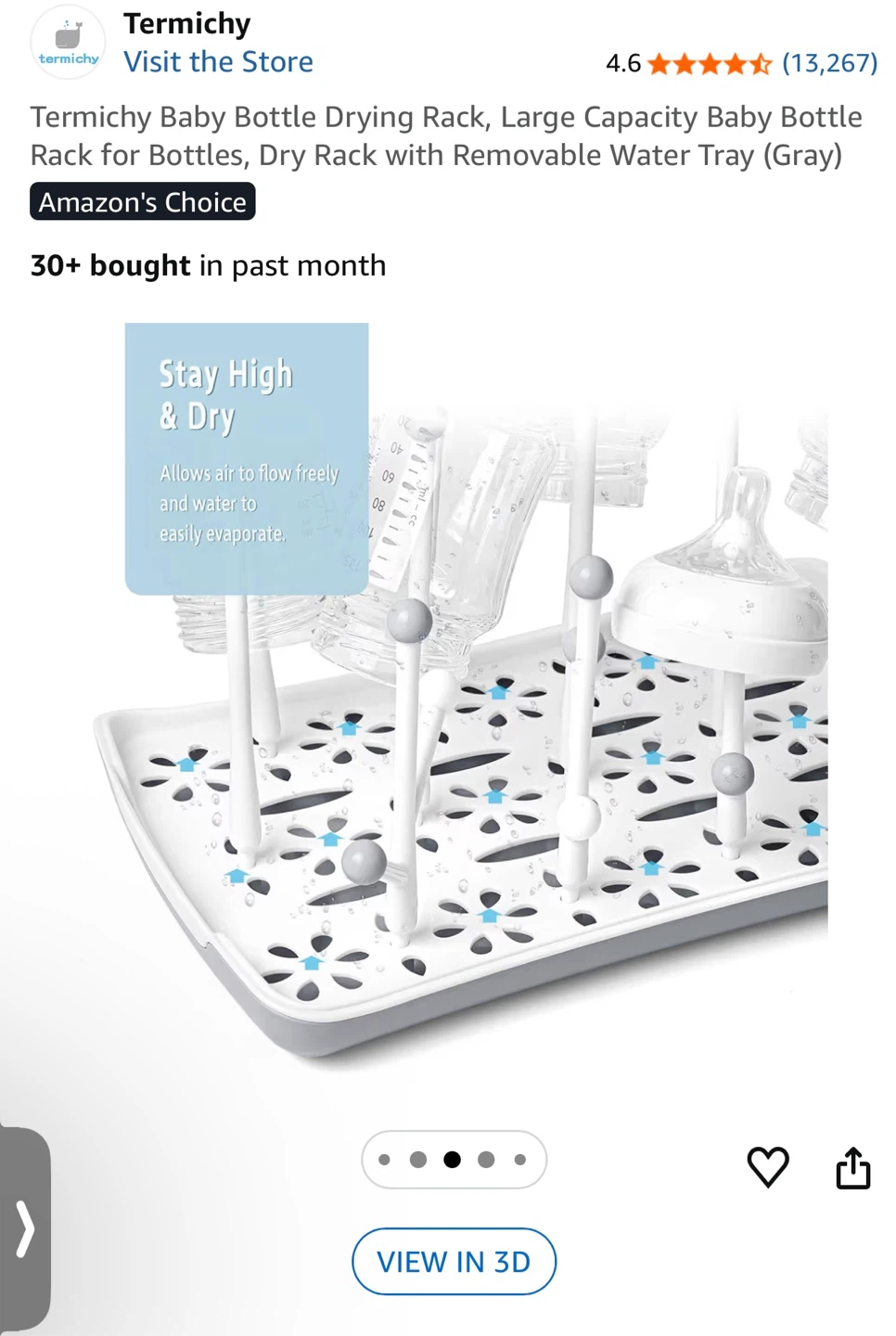 Baby Bottle Drying Rack - photo 5