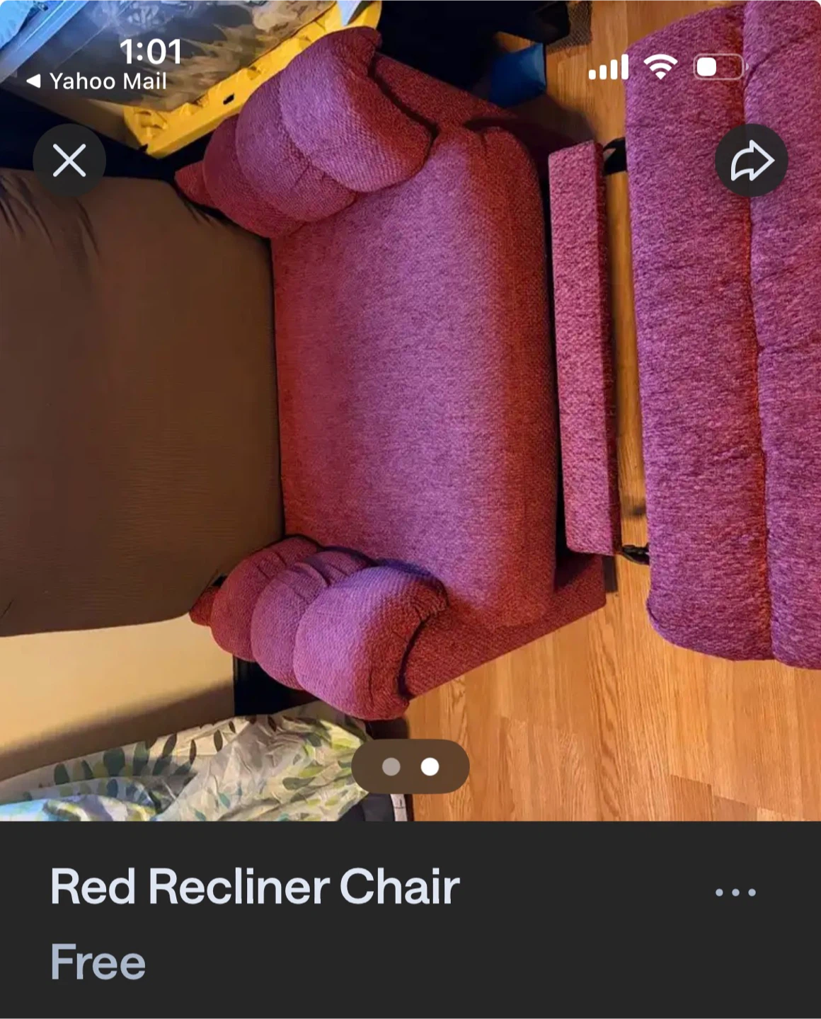Red Recliner Chair