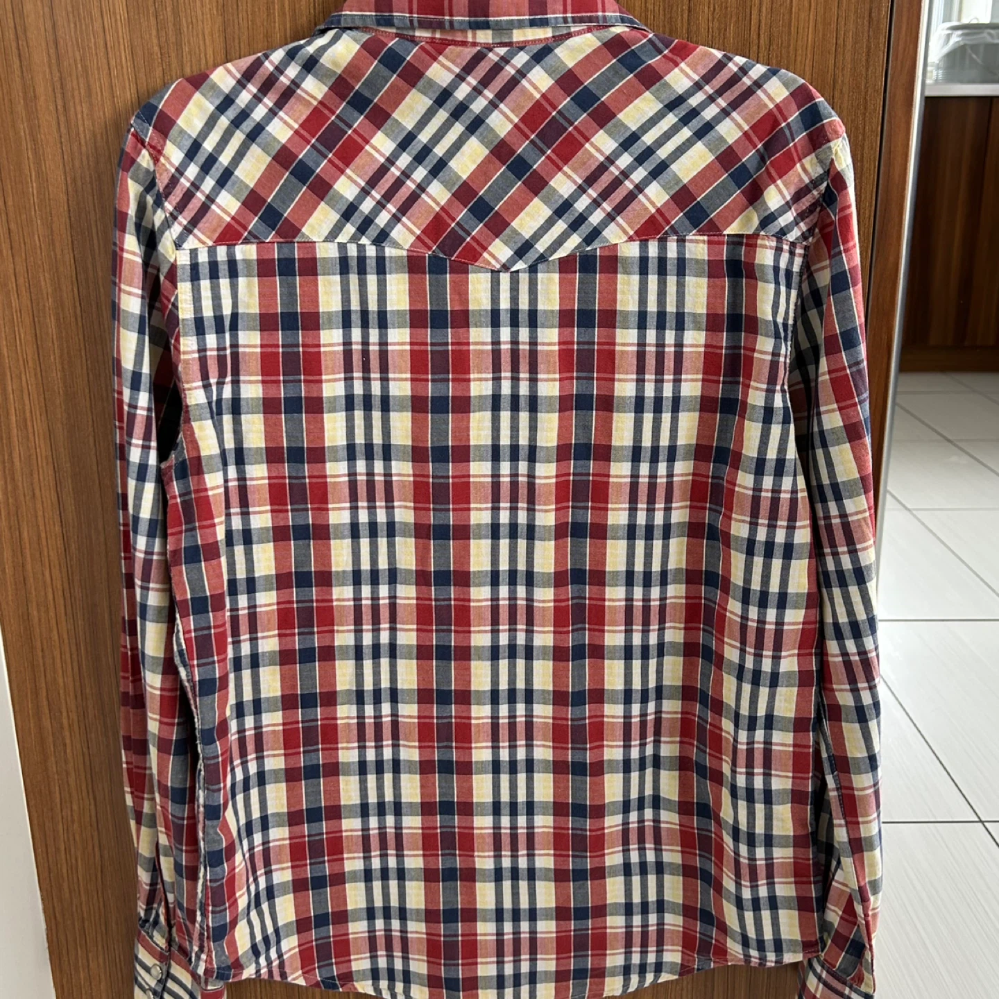 Levi’s men’s plaid shirt M - photo 4