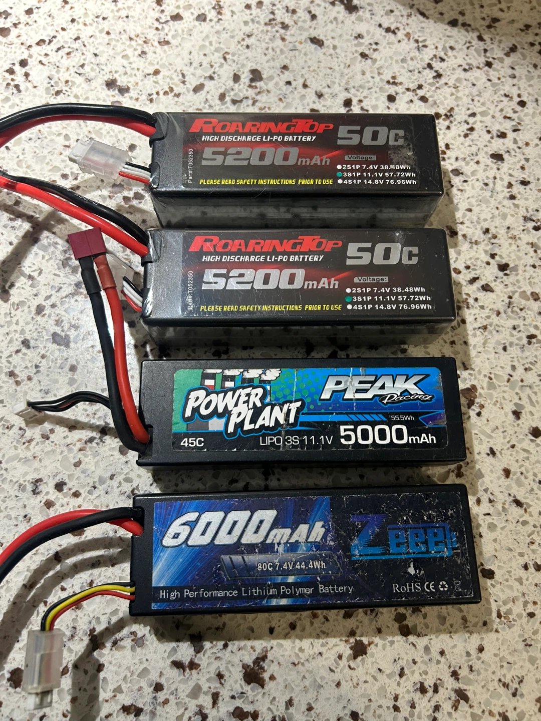 RC lithium batteries