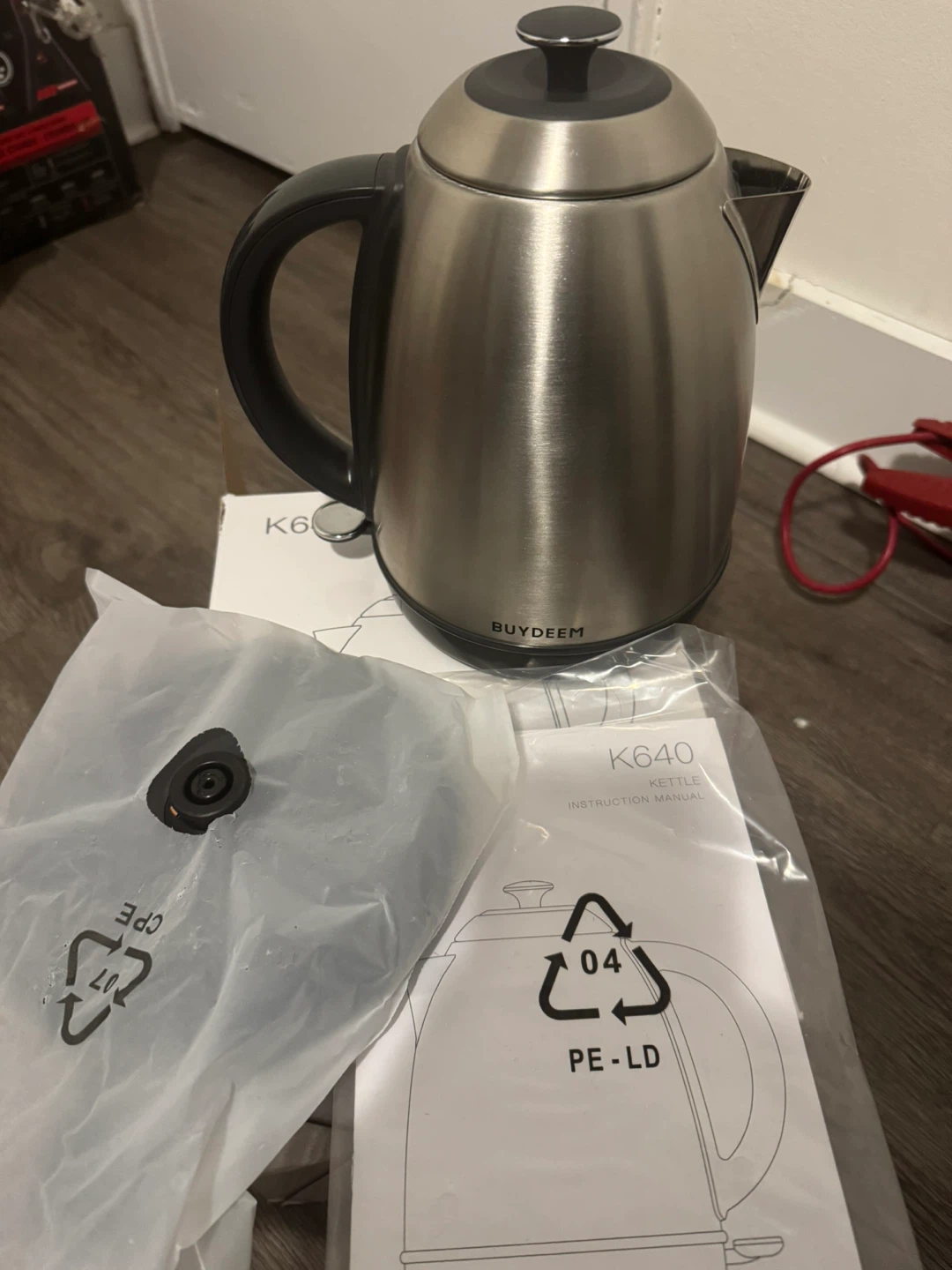 BUYDEEM K640 Stainless Steel Electric Kettle 1.7 Liter