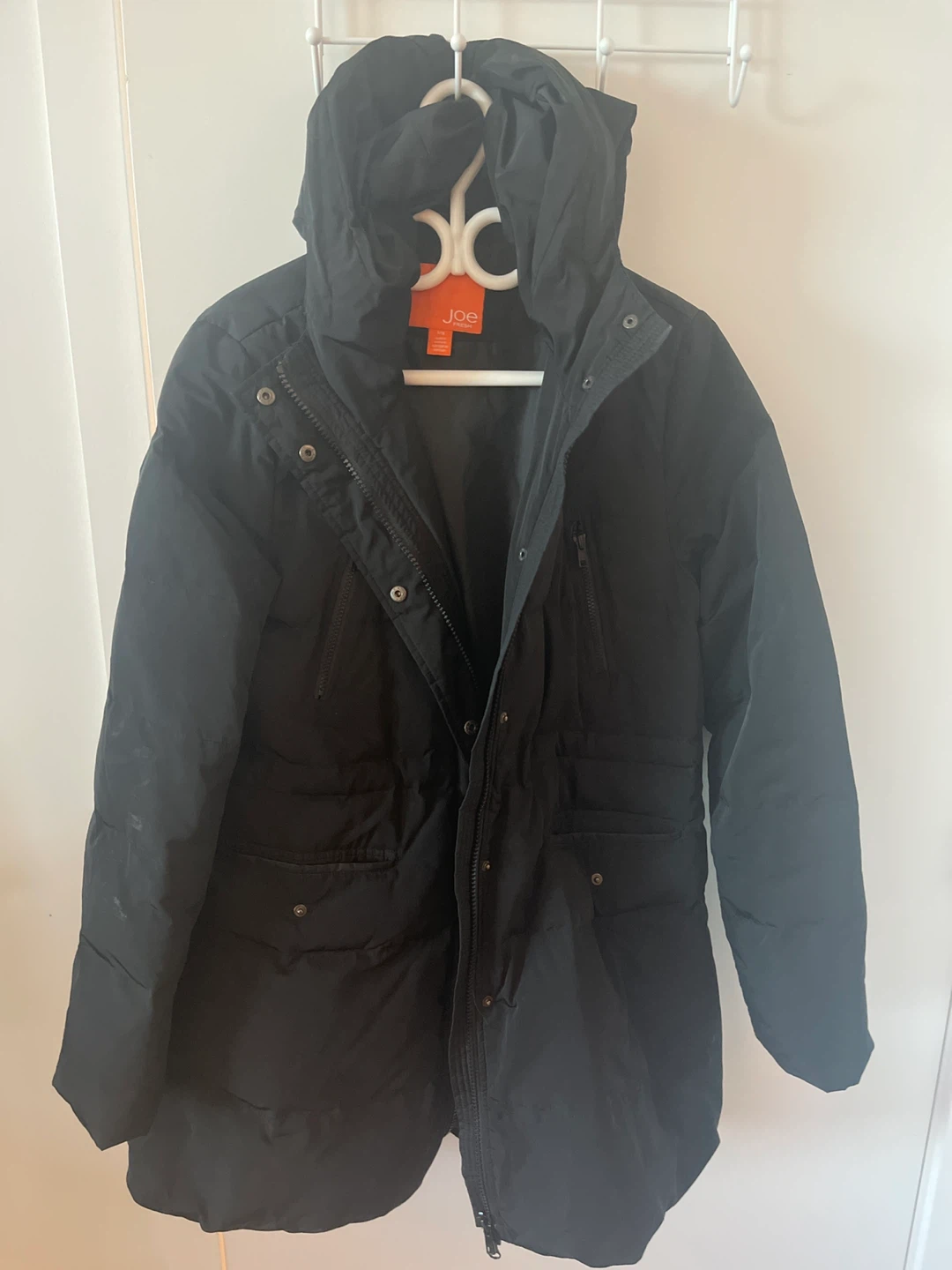 Joe Fresh Black Puffer Winter Jacket