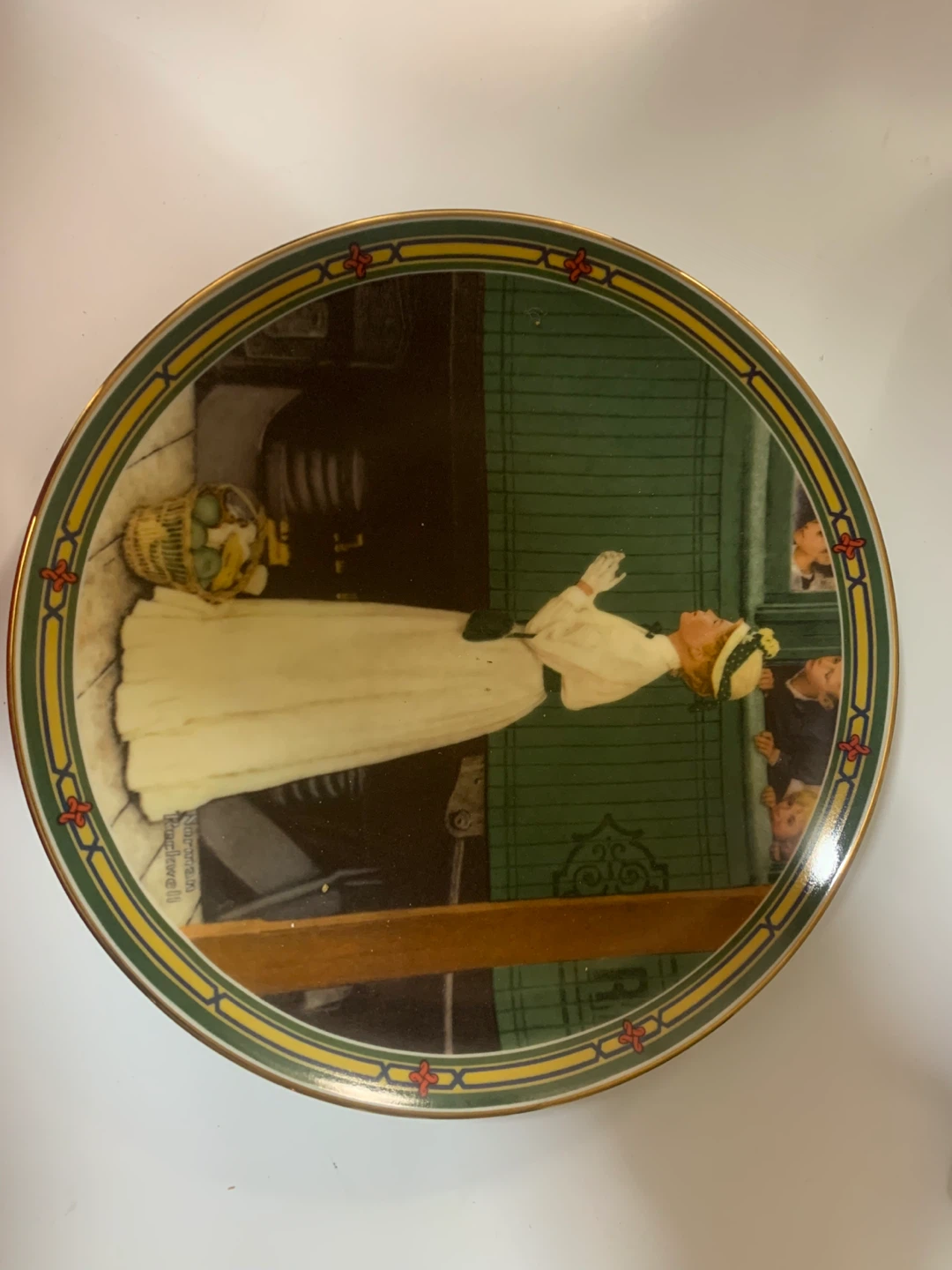 Norman Rockwell "A Mother's Welcome" Collector Plate