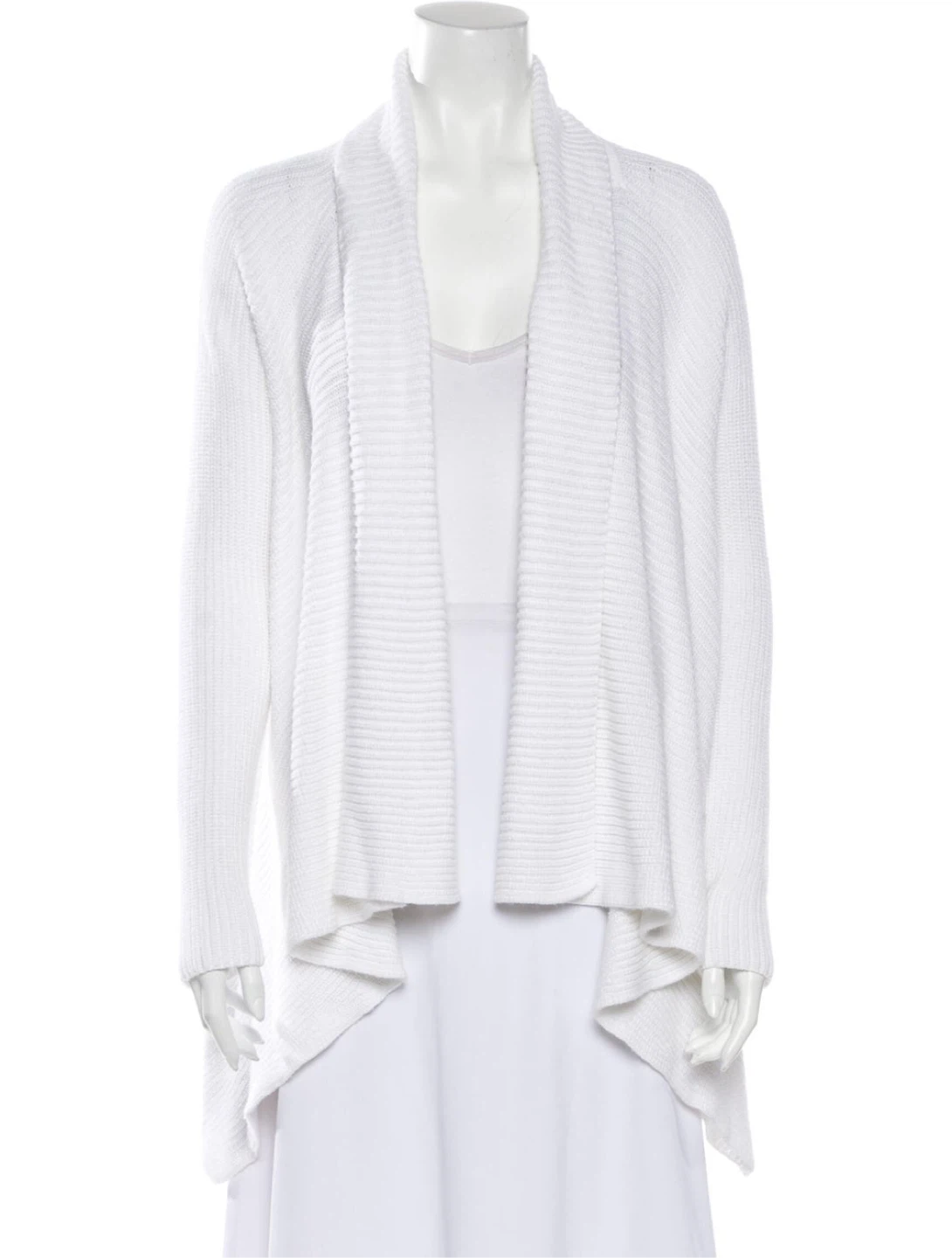 Vince white waterfall cardigan XS