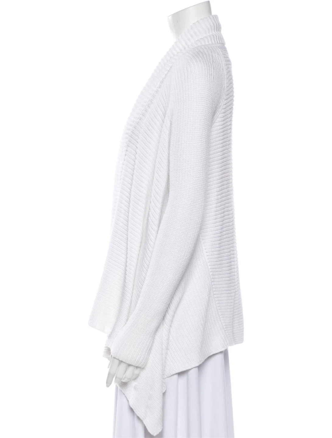 Vince white waterfall cardigan XS - photo 2