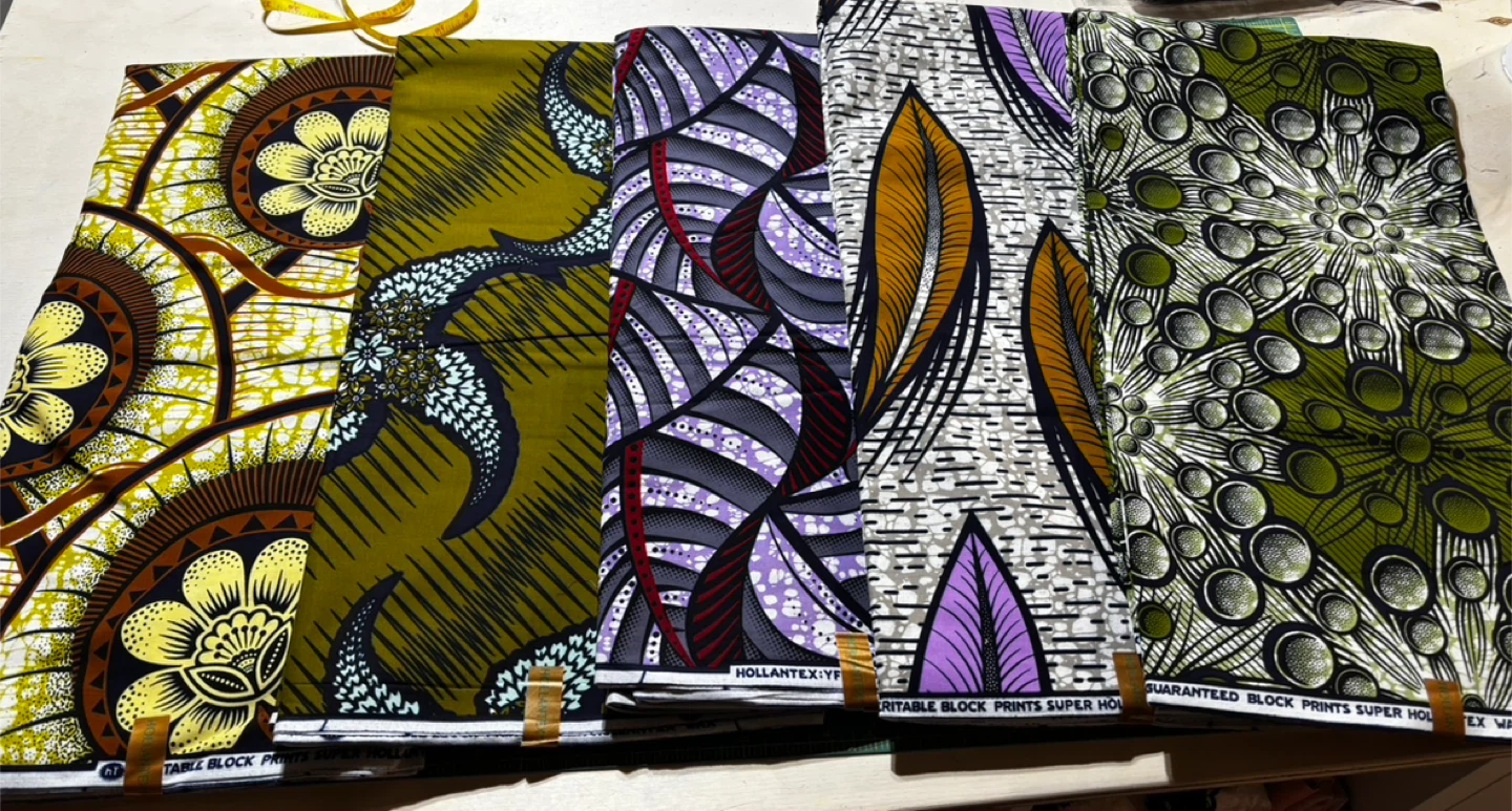 100% Cotton African Print fabric - photo 3