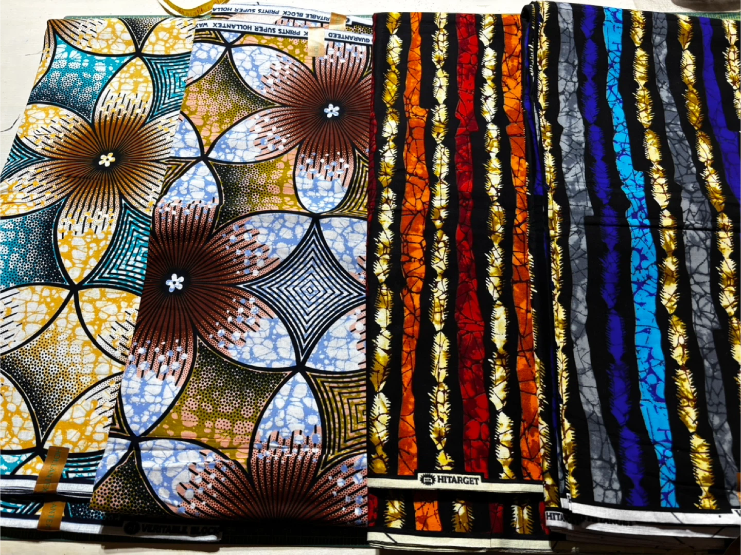 100% Cotton African Print fabric - photo 2
