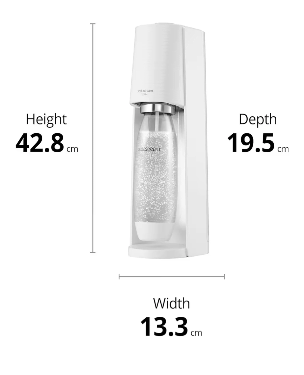 SodaStream Terra Sparkling Water Maker - photo 3