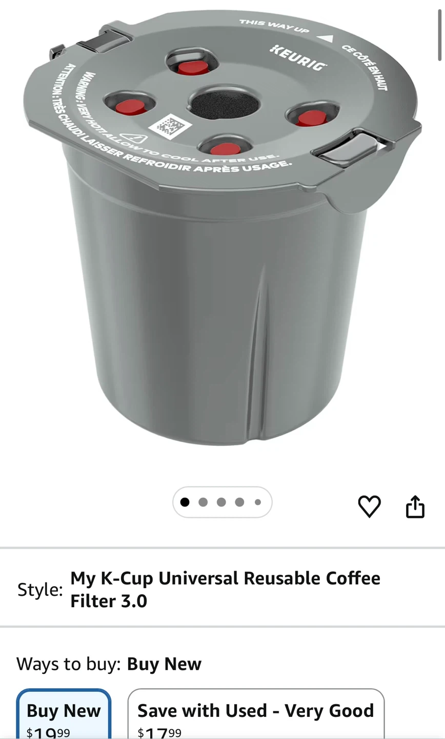 Keurig K-Mini Coffee Maker with k-cup&ground coffee filter pod - photo 5