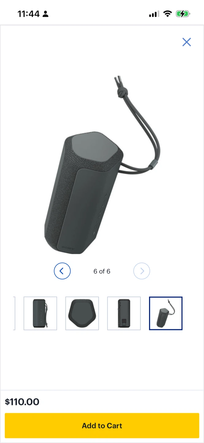 New Sony SRS-XE200 Waterproof Bluetooth Wireless Speaker - photo 3