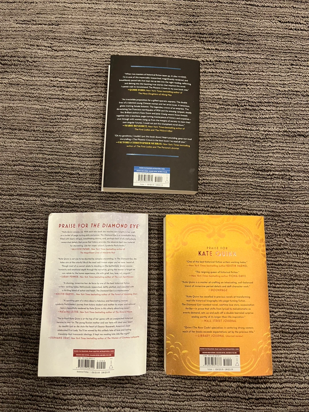 Kate Quinn paperback novels - photo 3