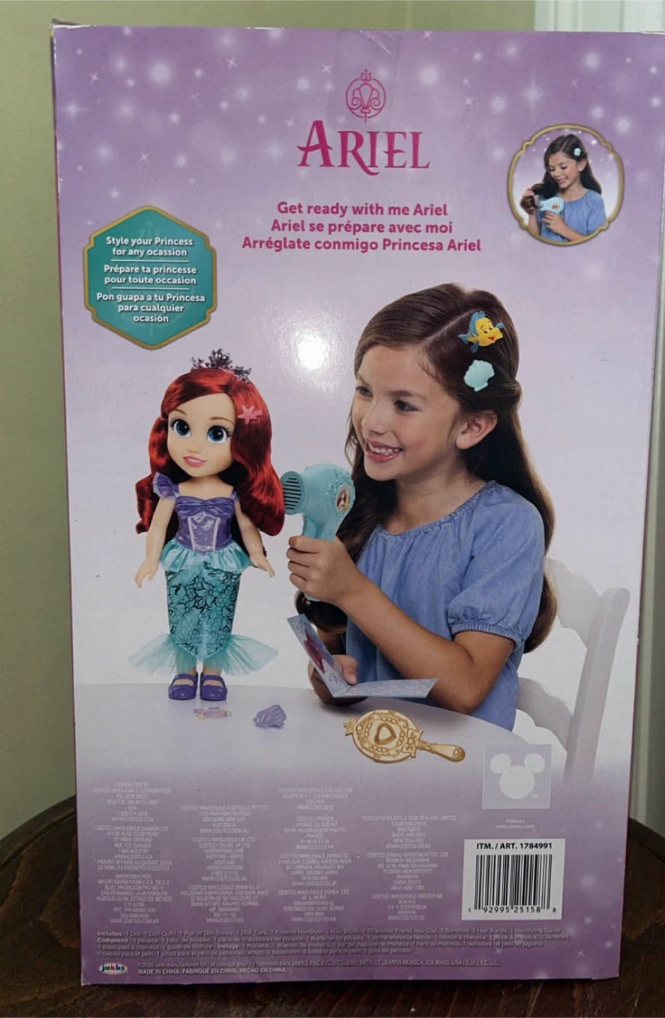 Disney Princess Get Ready With Me Ariel Playset - photo 2