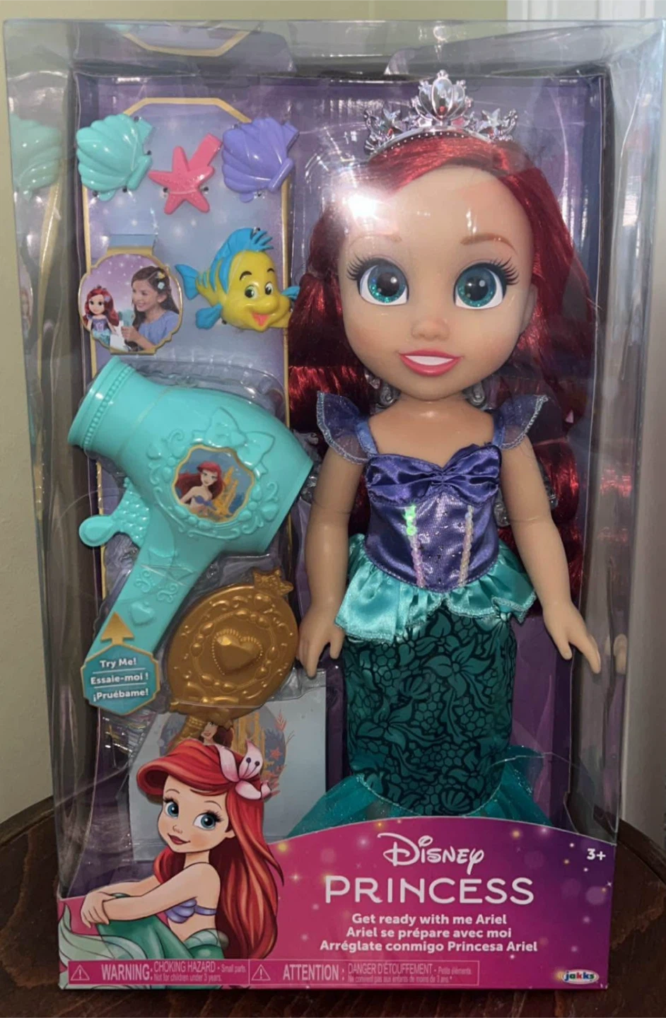 Disney Princess Get Ready With Me Ariel Playset