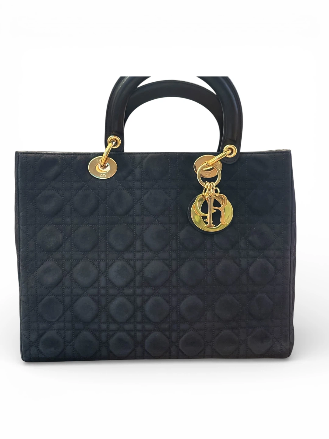 Black Dior Lady Dior Bag