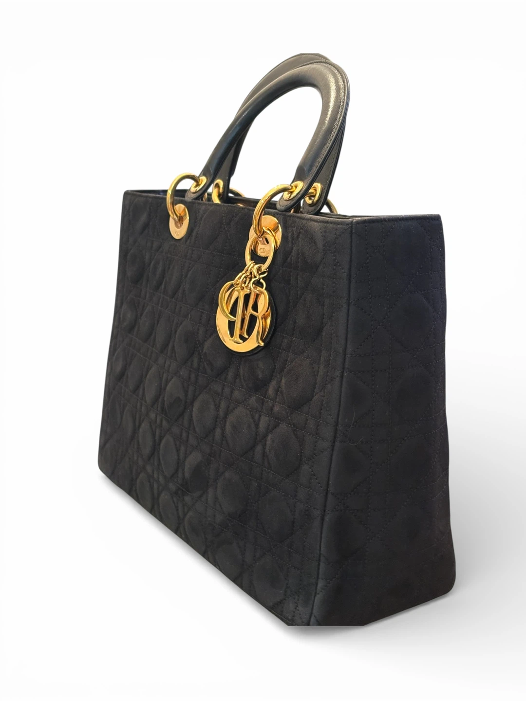 Black Dior Lady Dior Bag - photo 2