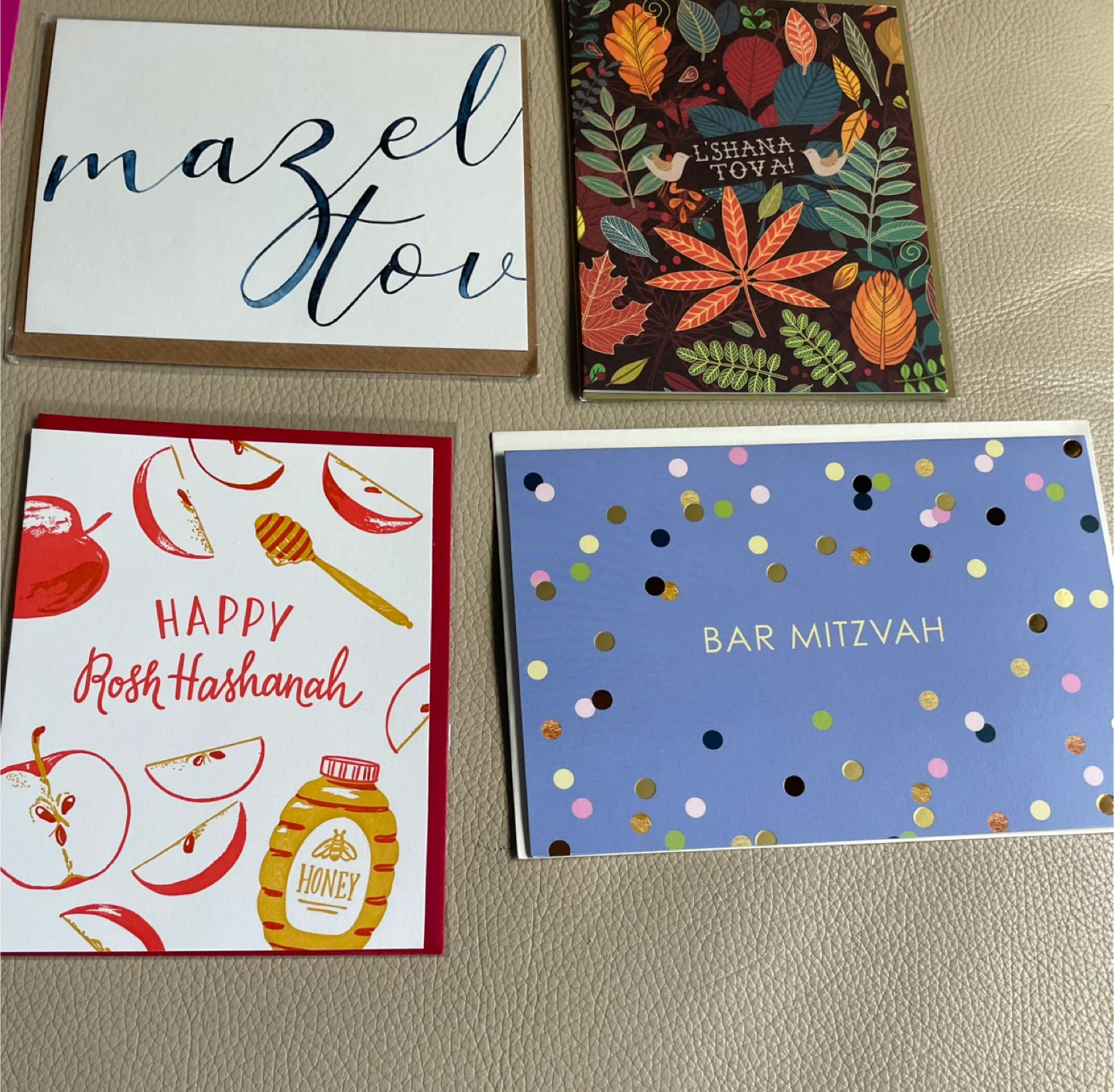 Judaica Assorted Greeting Cards bundle of 6 NEW - photo 3