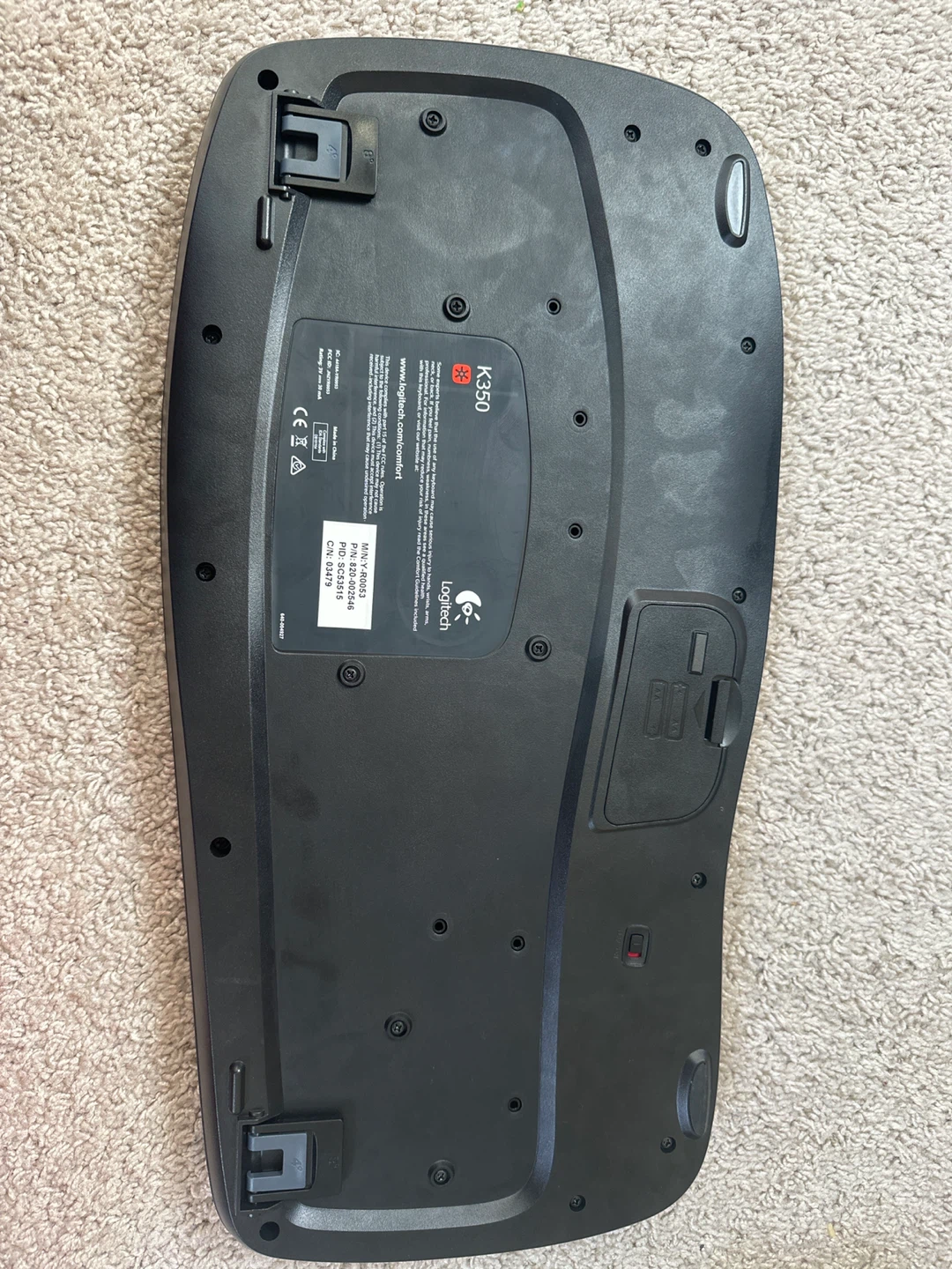 Logitech K350 Wireless Keyboard - photo 2