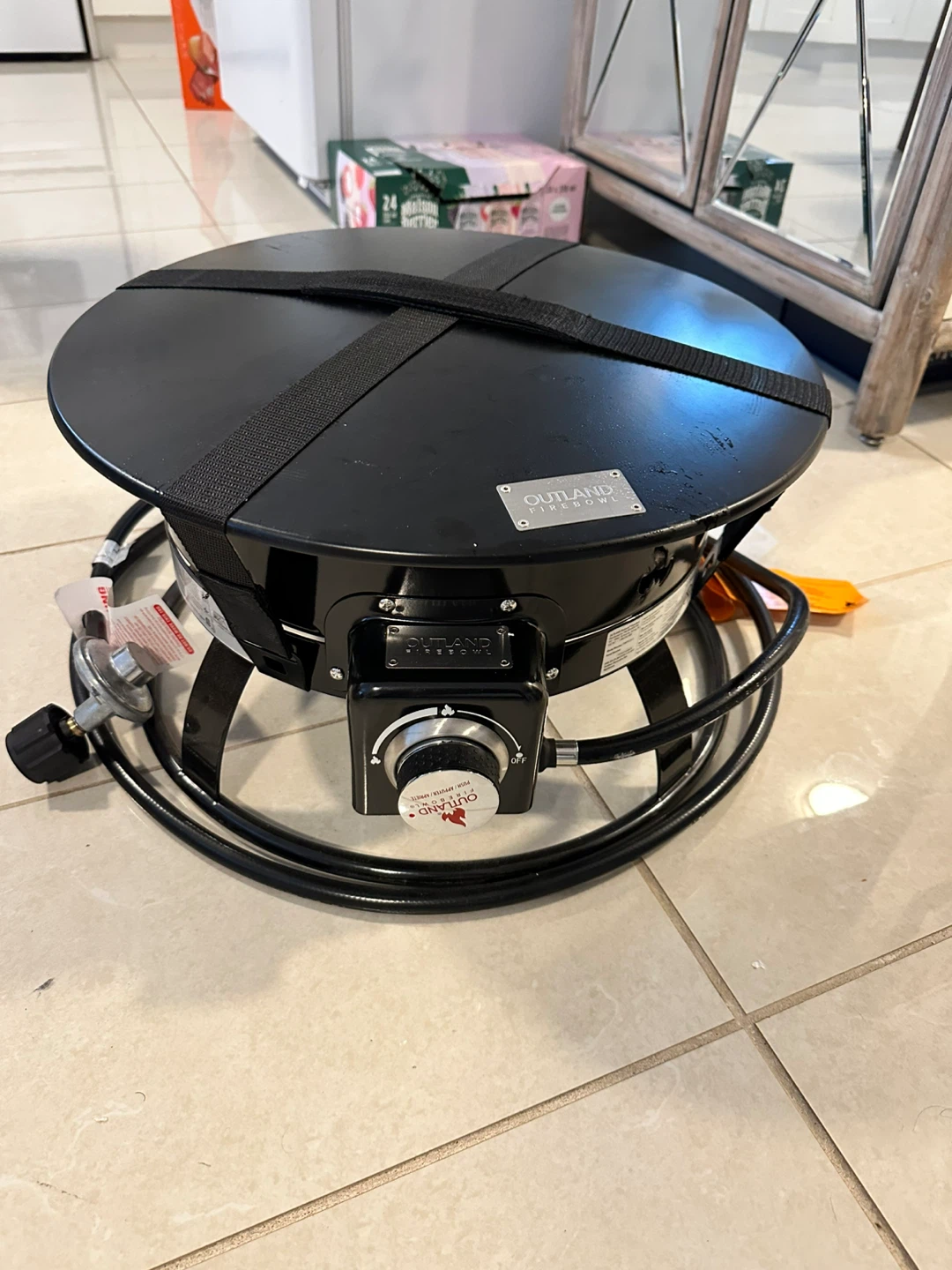 Outland Firebowl Deluxe Portable Propane Fire Pit