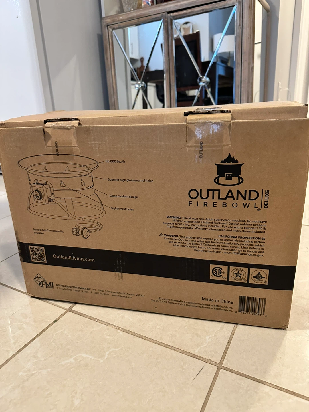 Outland Firebowl Deluxe Portable Propane Fire Pit - photo 5