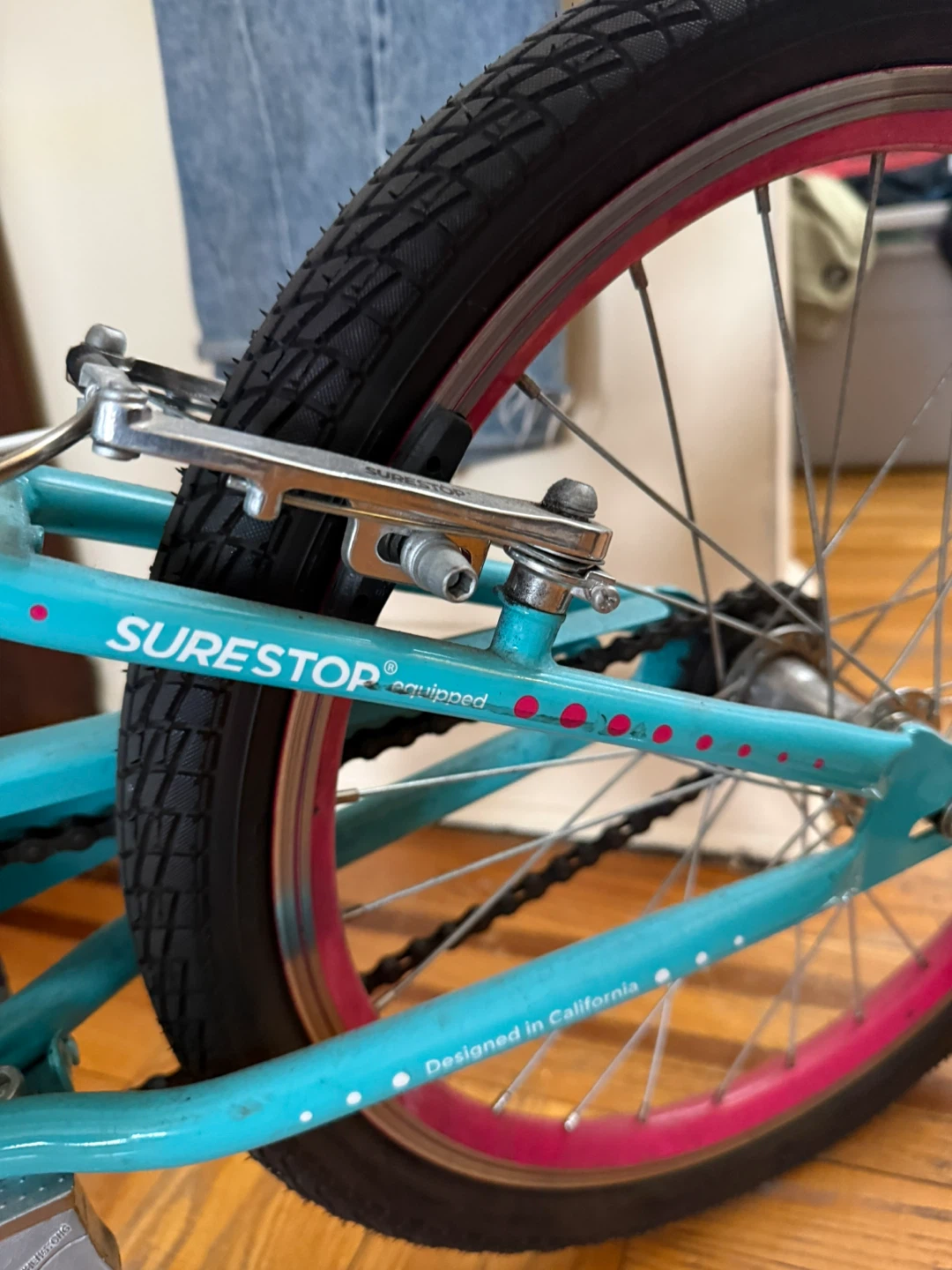 Guardian Ethos Kids Bicycle - Teal/Pink - photo 4