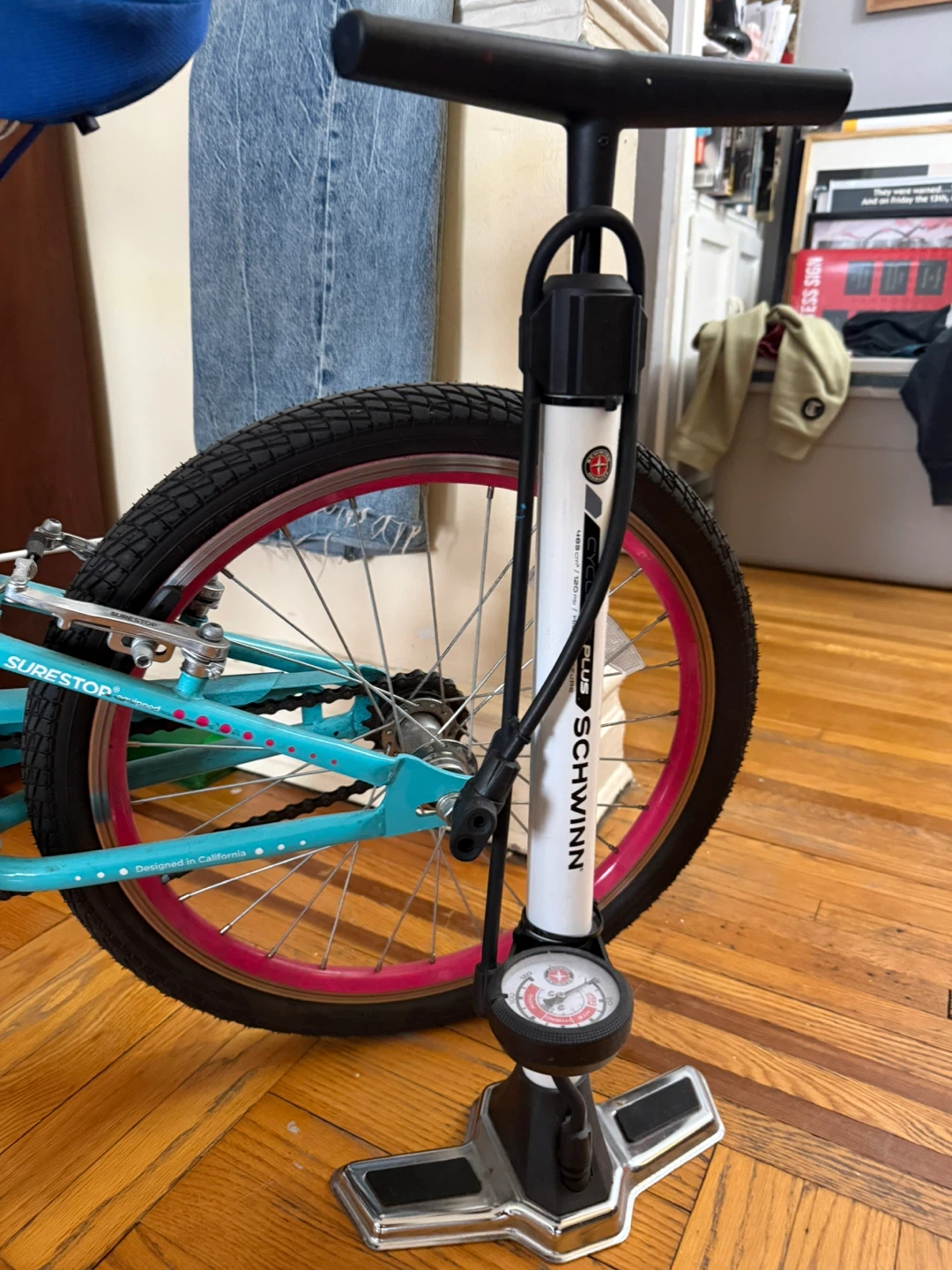 Guardian Ethos Kids Bicycle - Teal/Pink - photo 2