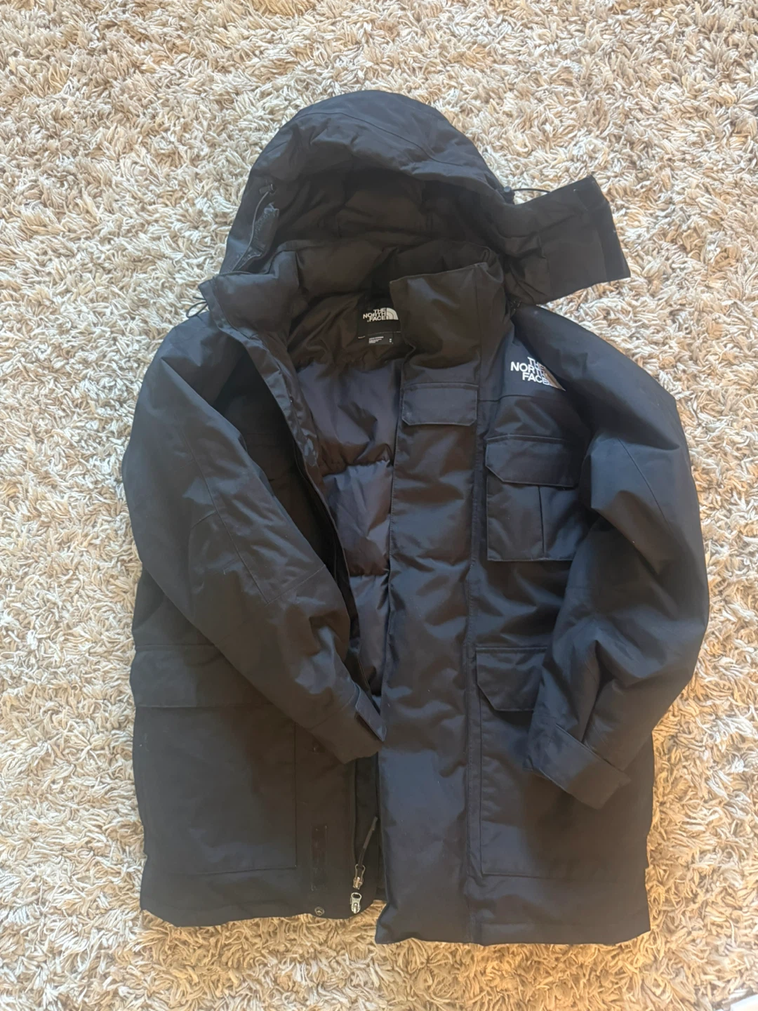 The North Face Black Puffer Parka Jacket - photo 2