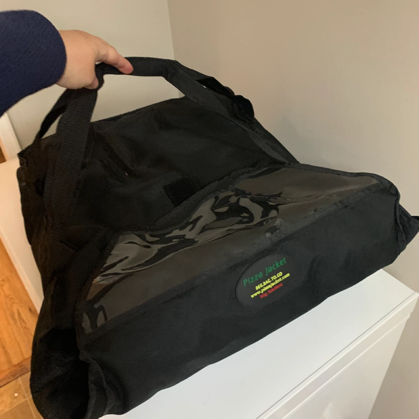 Pizza Jacket Insulated Food Delivery Bag - photo 2