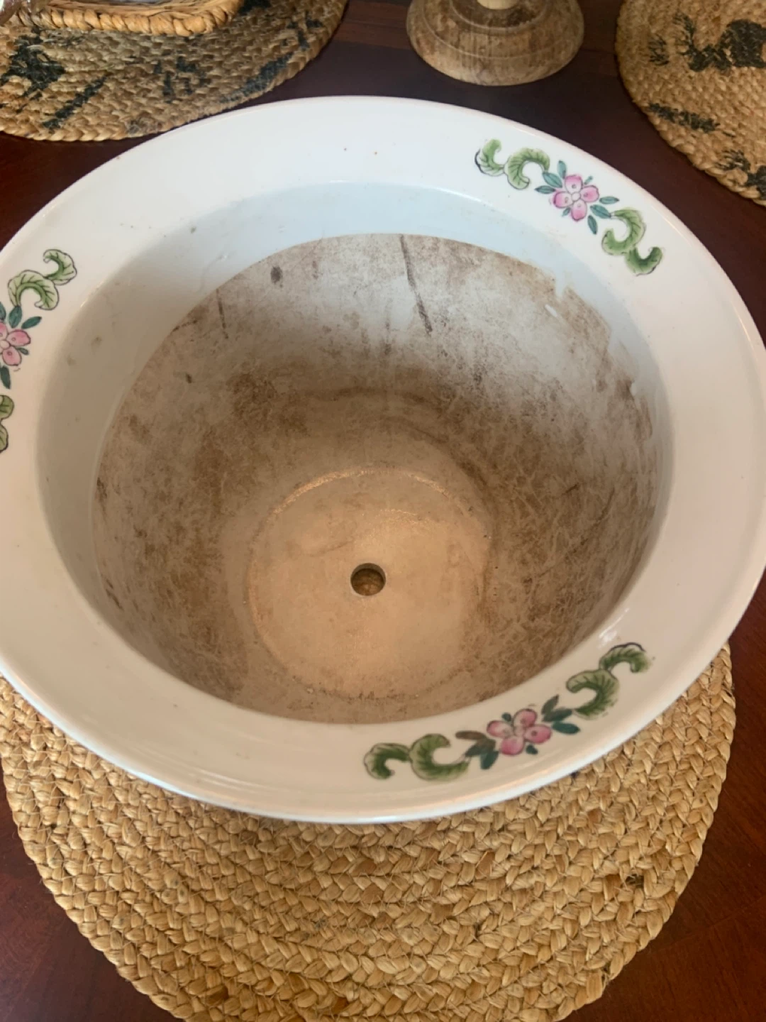 LARGE CHINESE PORCELAIN PLANTER ! 8.5”x11” ! BRAMPTON - photo 2