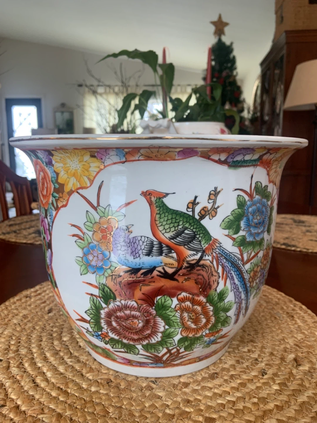 LARGE CHINESE PORCELAIN PLANTER ! 8.5”x11” ! BRAMPTON - photo 4