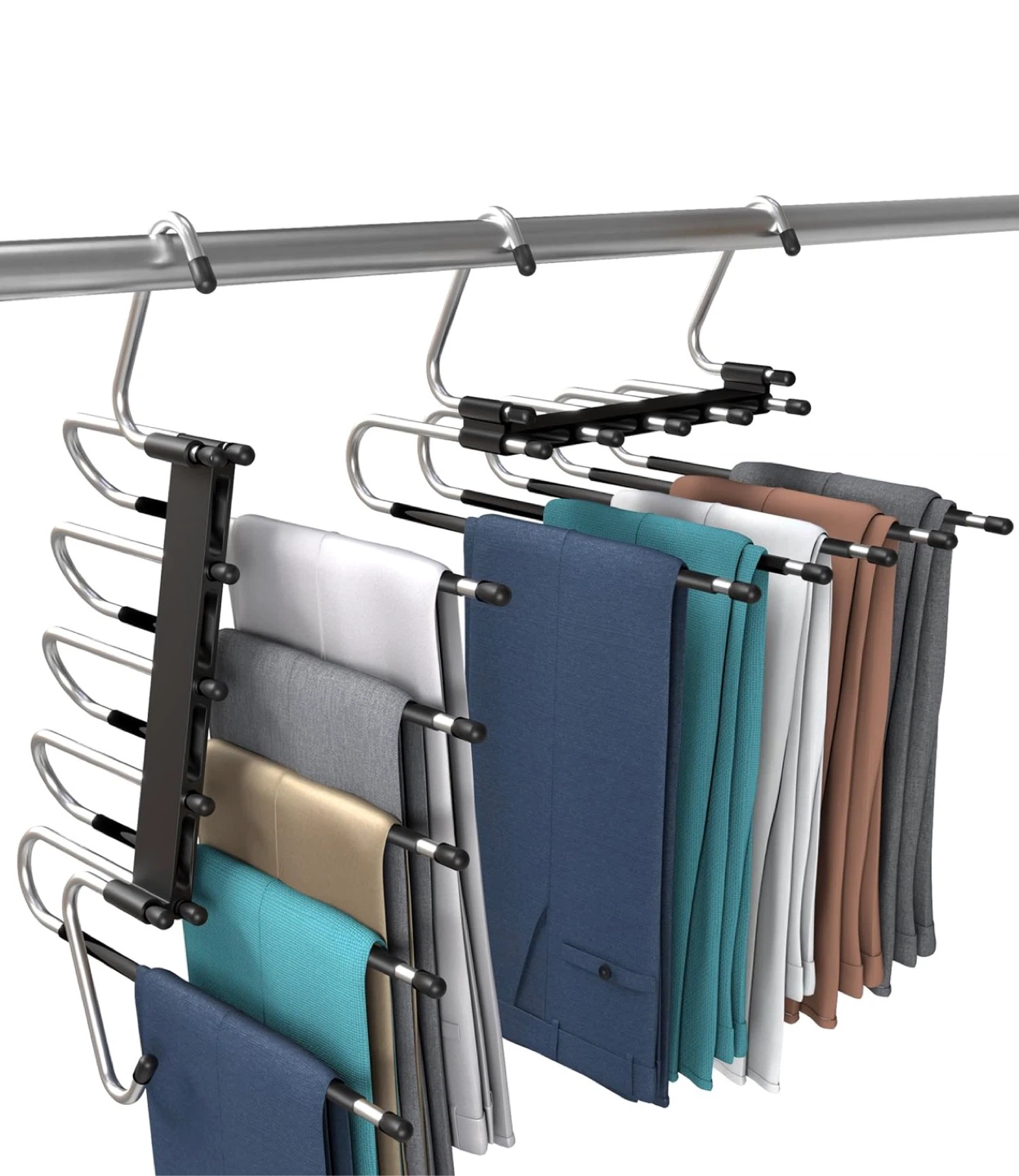 3 pack Multi-Layered Pants Hangers