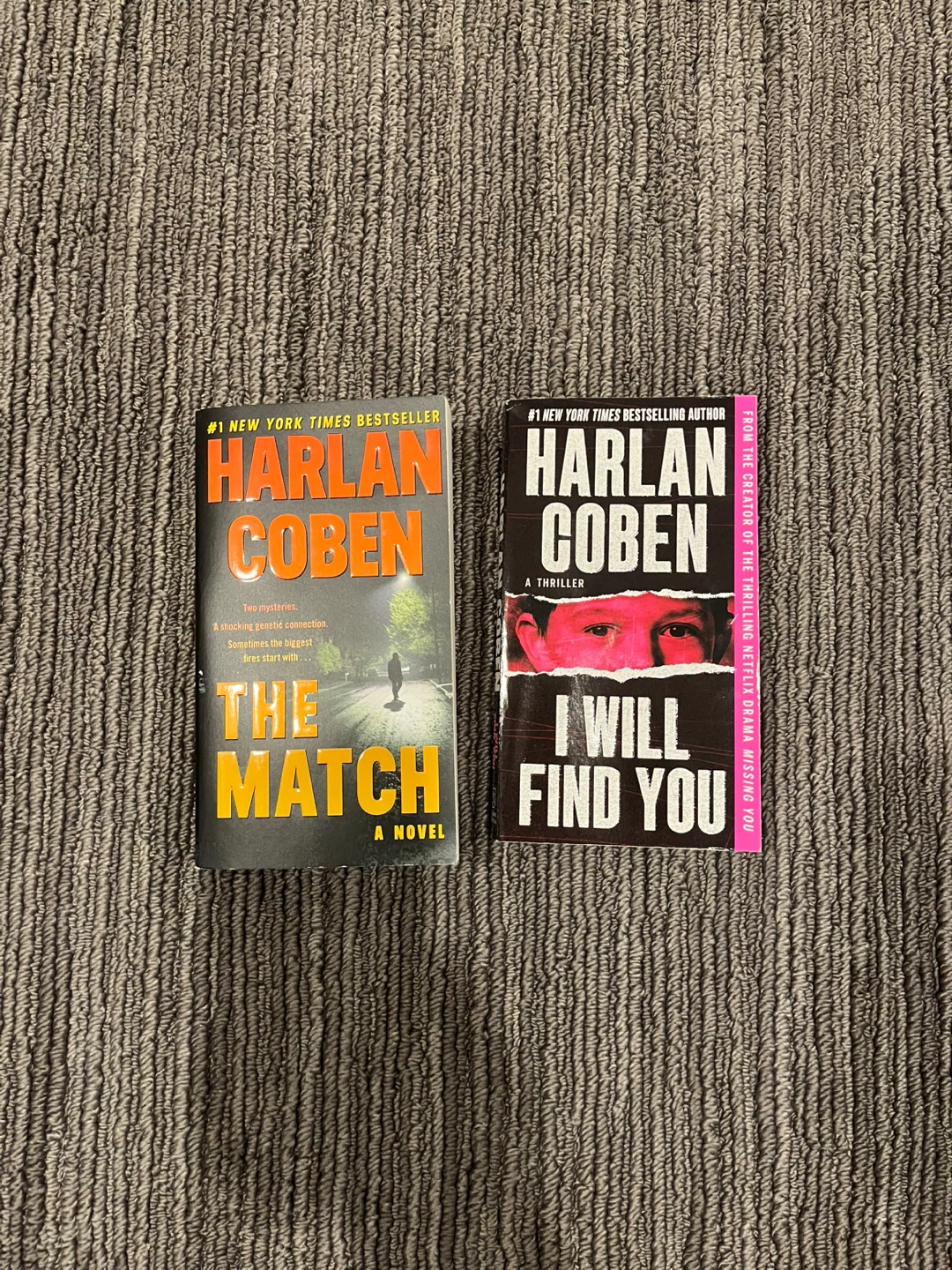 Harlan Coben paperback novel