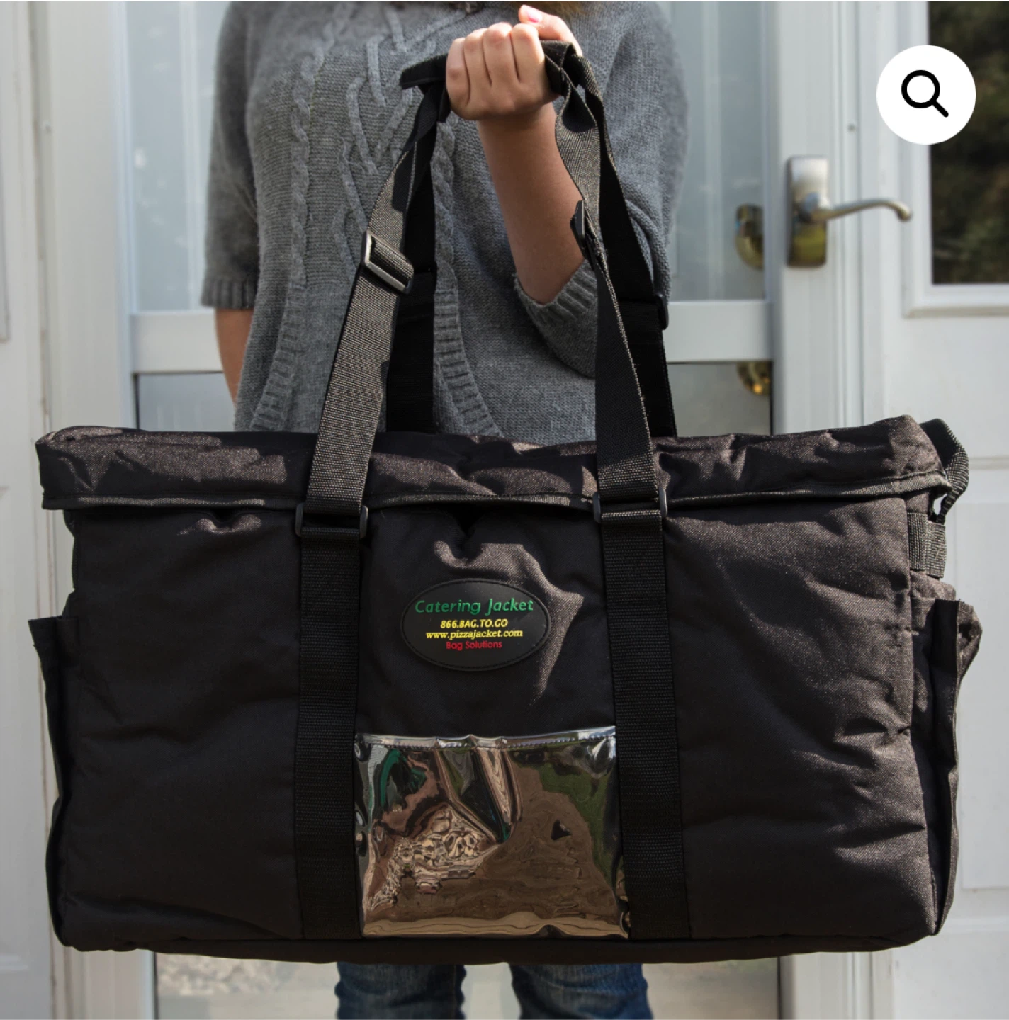 Black Catering Jacket Insulated Bag - photo 3