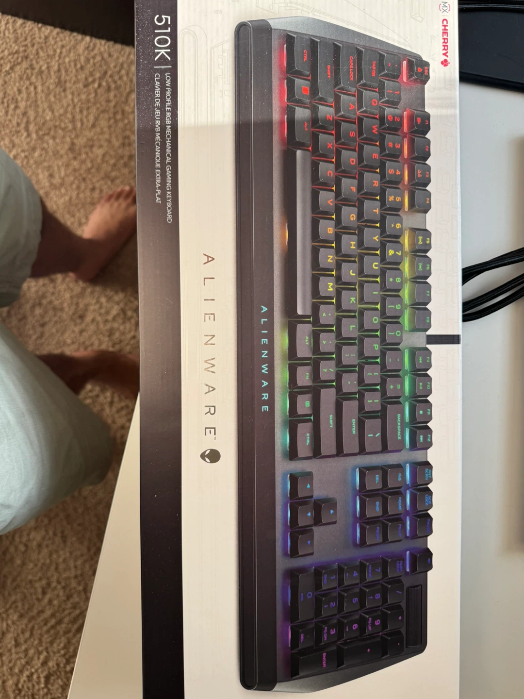 Alienware 510K Low Profile RGB Mechanical Gaming Keyboard - photo 2