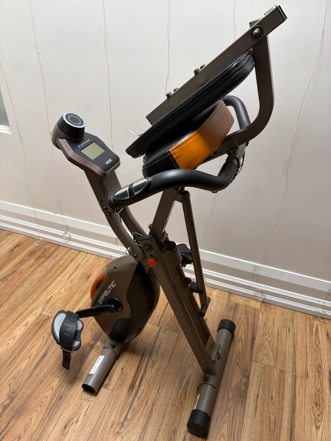 Exerpeutic Folding Recumbent Exercise Bike