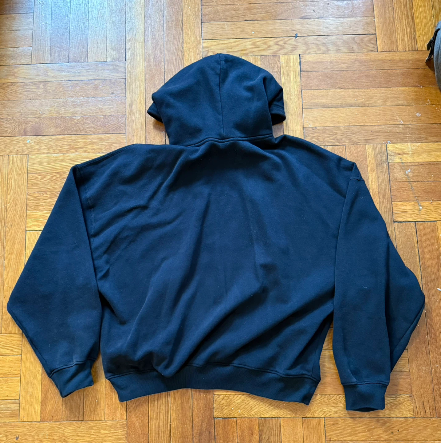Hollister Black Baggy Cinch Fit Hoodie - XL - photo 3