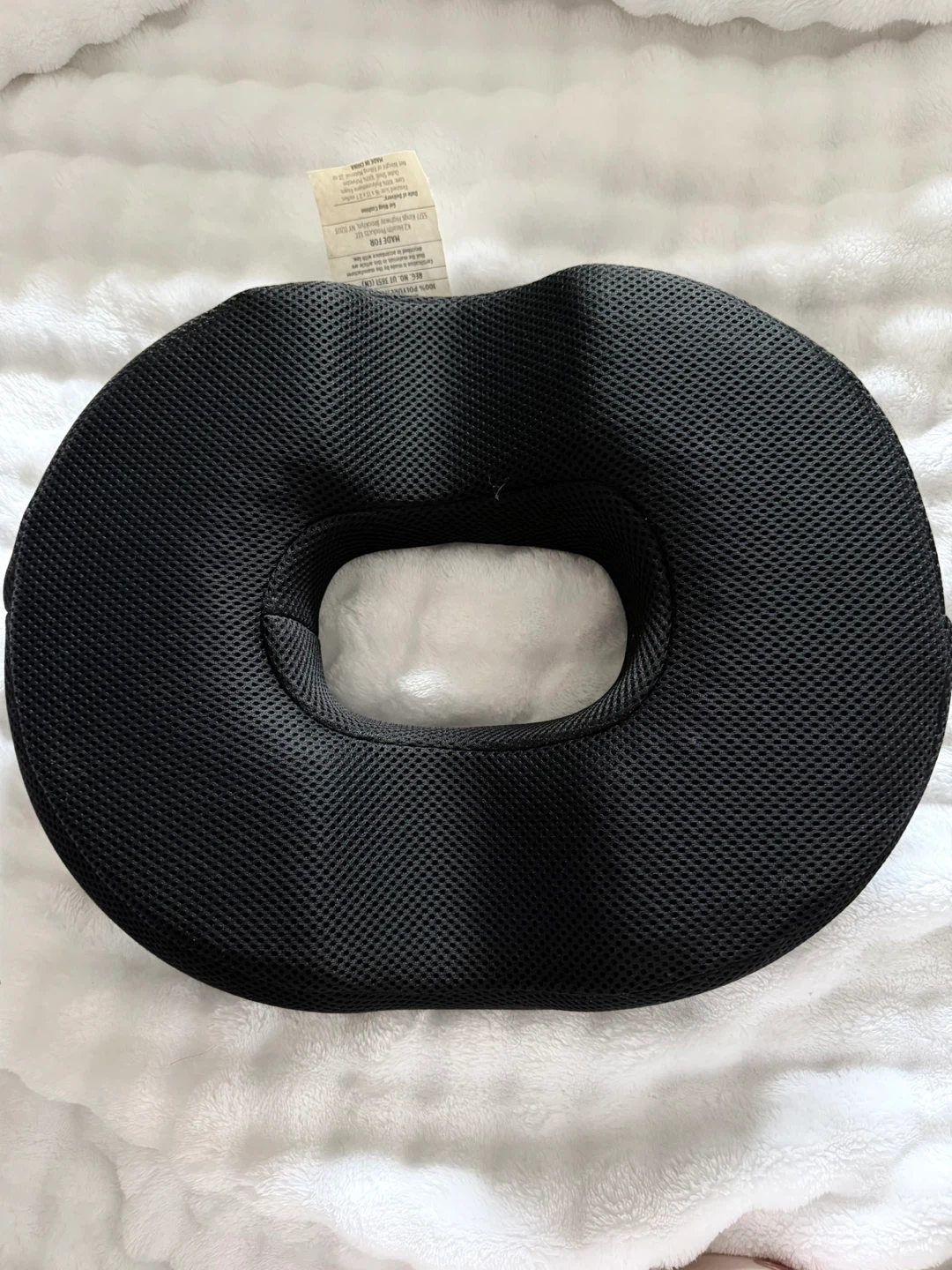 Healthy Spirit Gel Donut Pillow - Black - photo 2