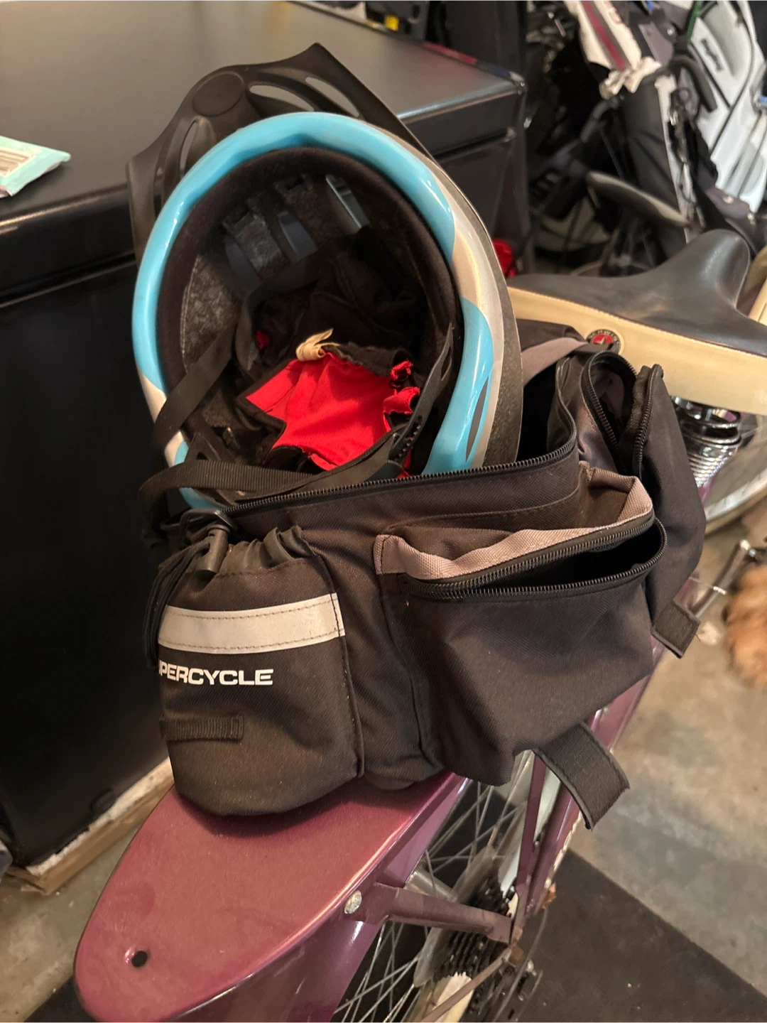Schwinn Women's Cruiser Bicycle with Helmet and Bag - photo 2