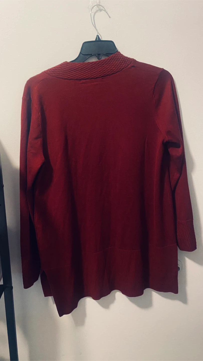 Ladies open front cardigan size large - photo 3