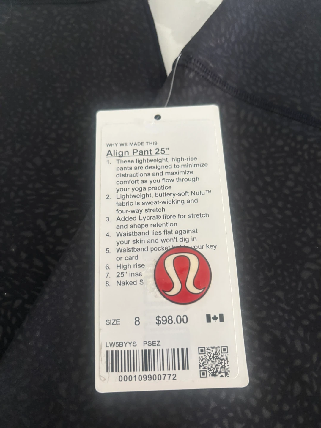 MAKE AN OFFER ~ Lululemon Align Pant - Size 8 - photo 4