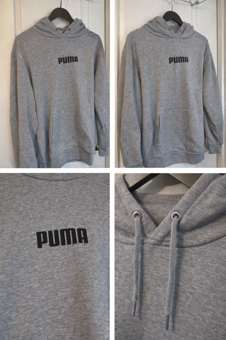 Grey Puma Hoodie