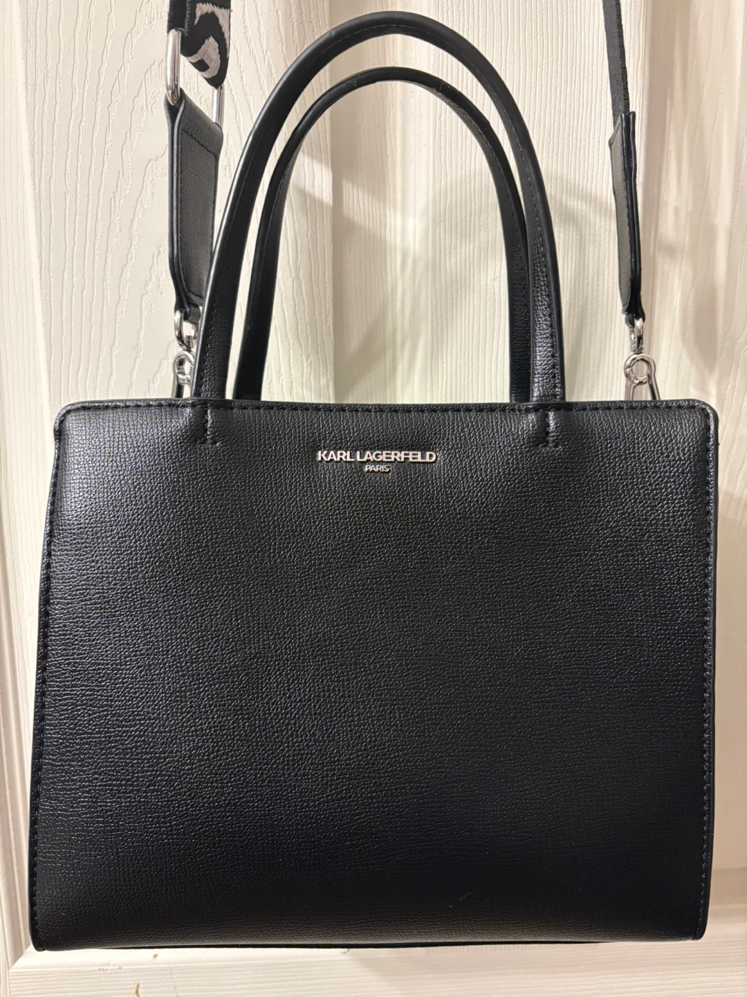 Karl Lagerfeld Black Shoulder Bag