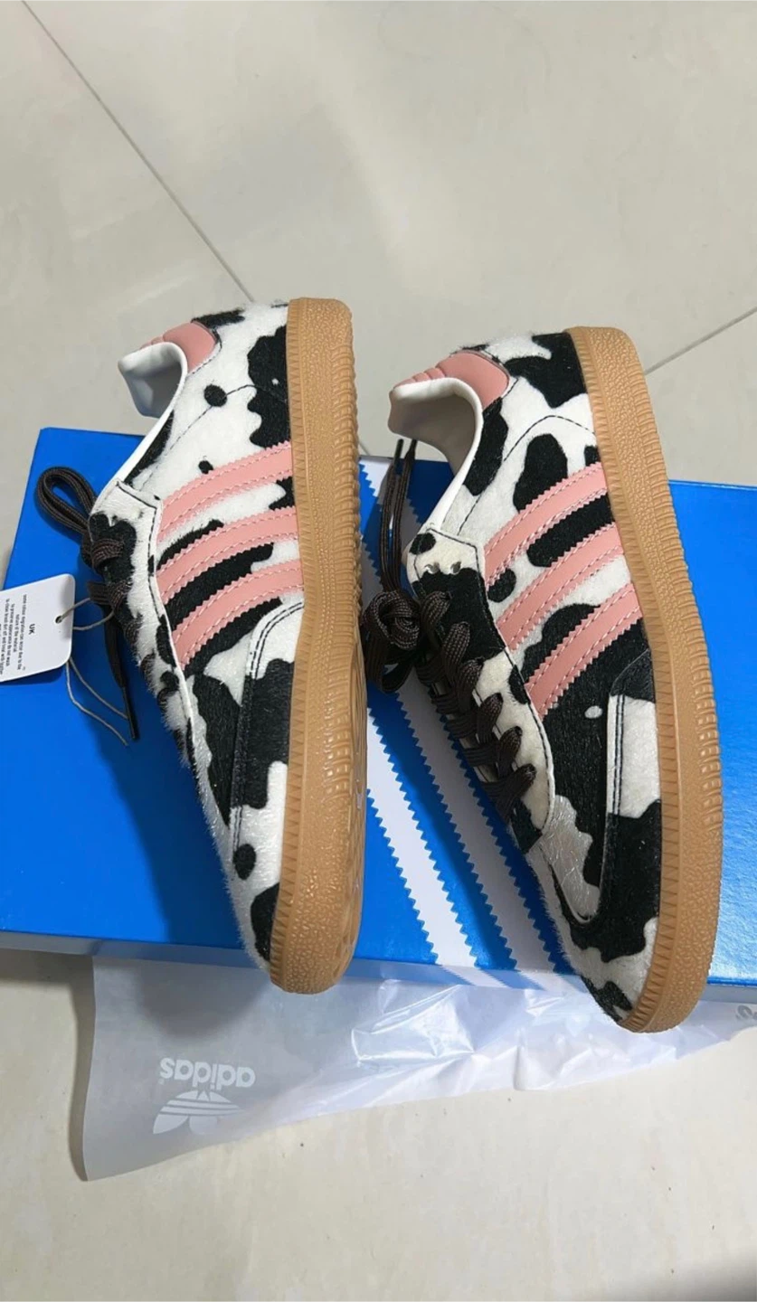 Adidas Samba "Cow Print" Sneakers