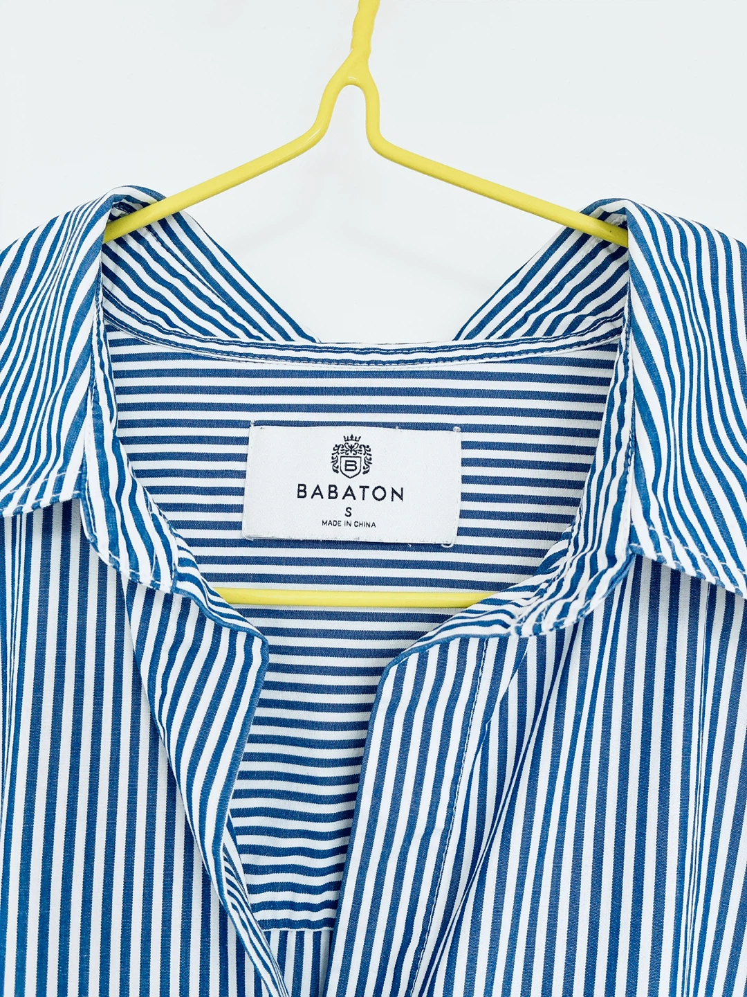 BABATON Striped Button-Up Shirt Size S - photo 2