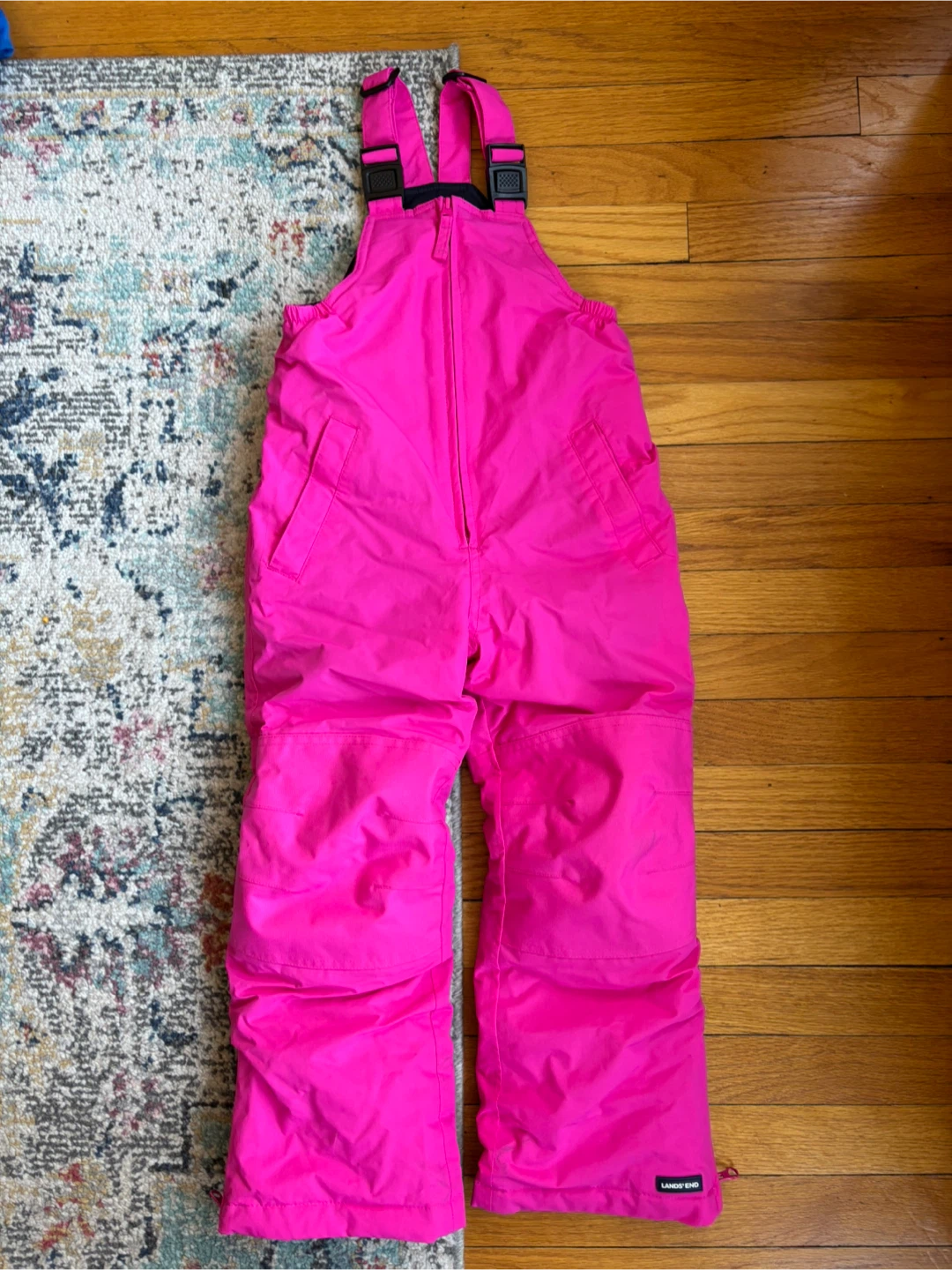 Like New - Lands' End Snow Bib Overalls - Kids size 5