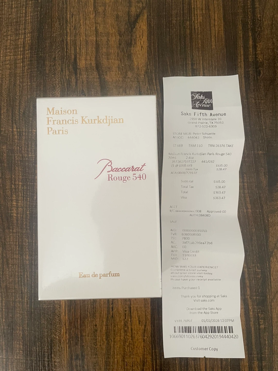 Maison Francis Kurkdjian Baccarat Rouge 540 Eau de Parfum