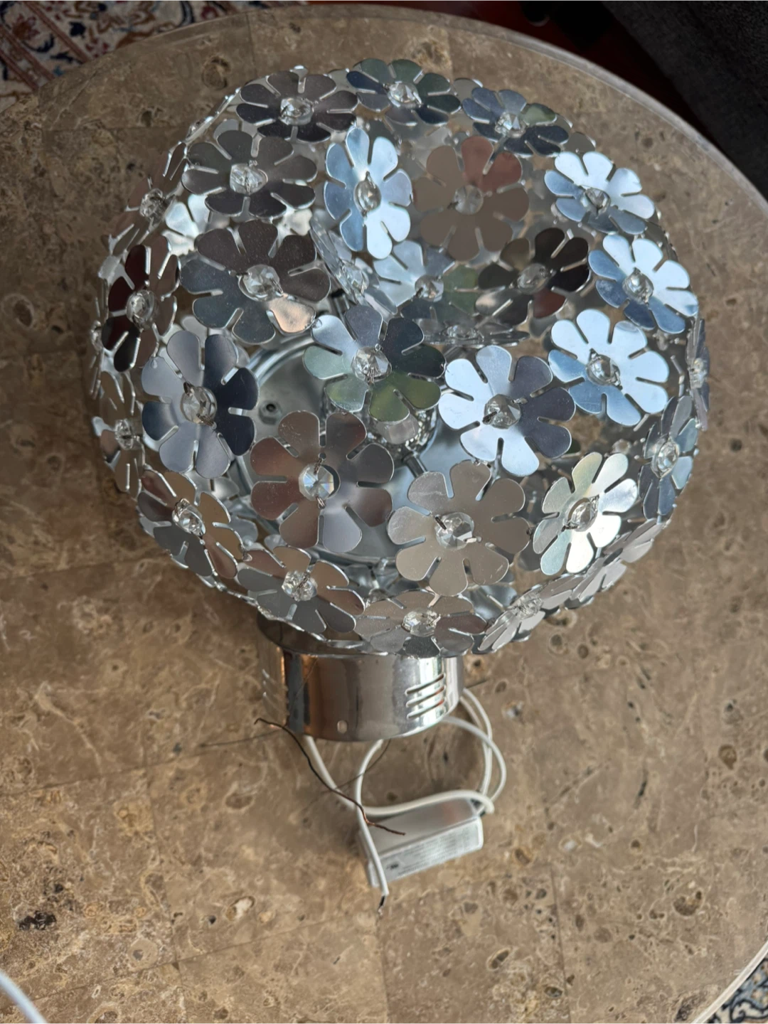 Decorative Flower Flush Mount Light Fixture - photo 3
