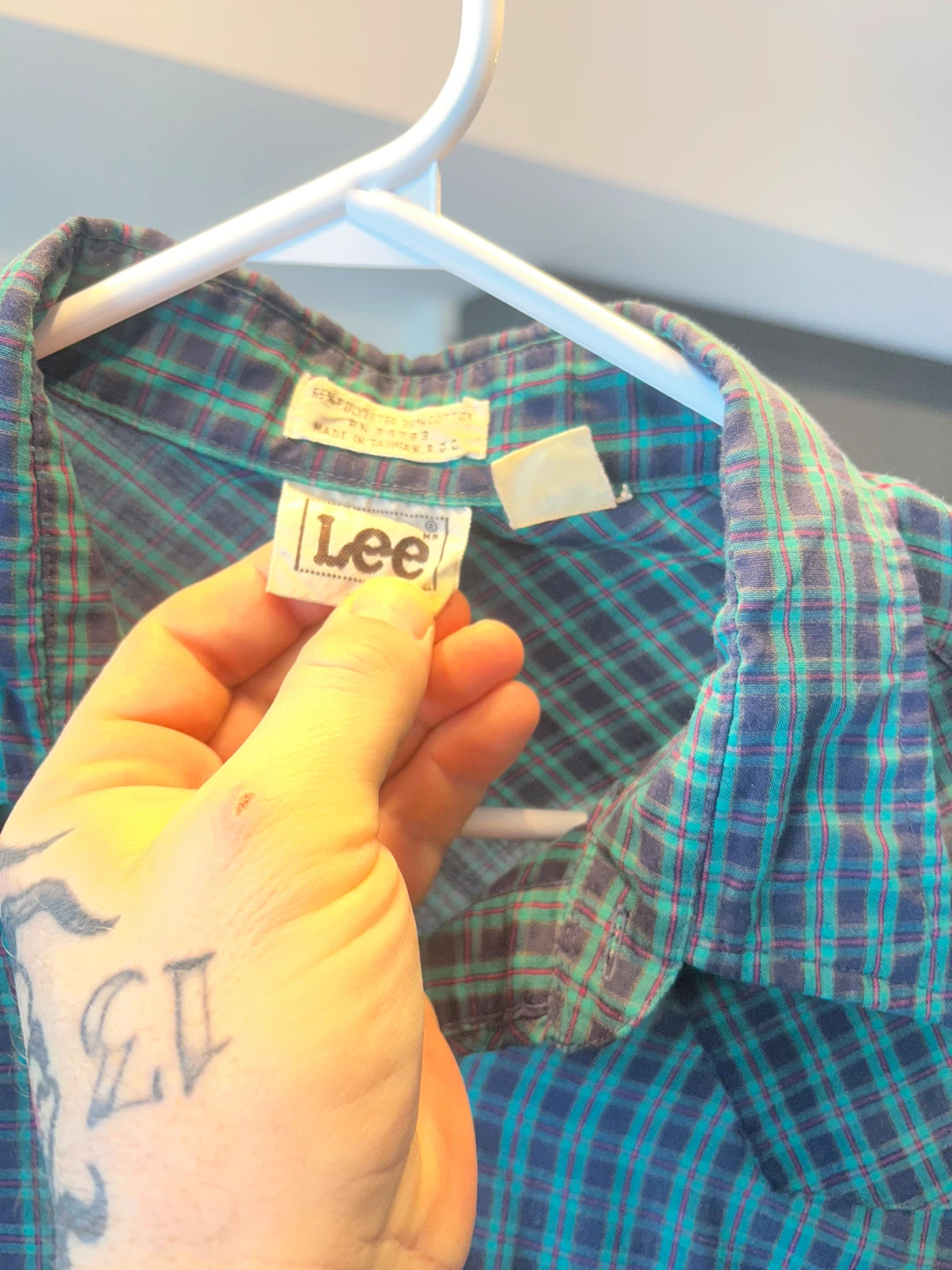 Lee Plaid Long Sleeve Shirt - photo 3