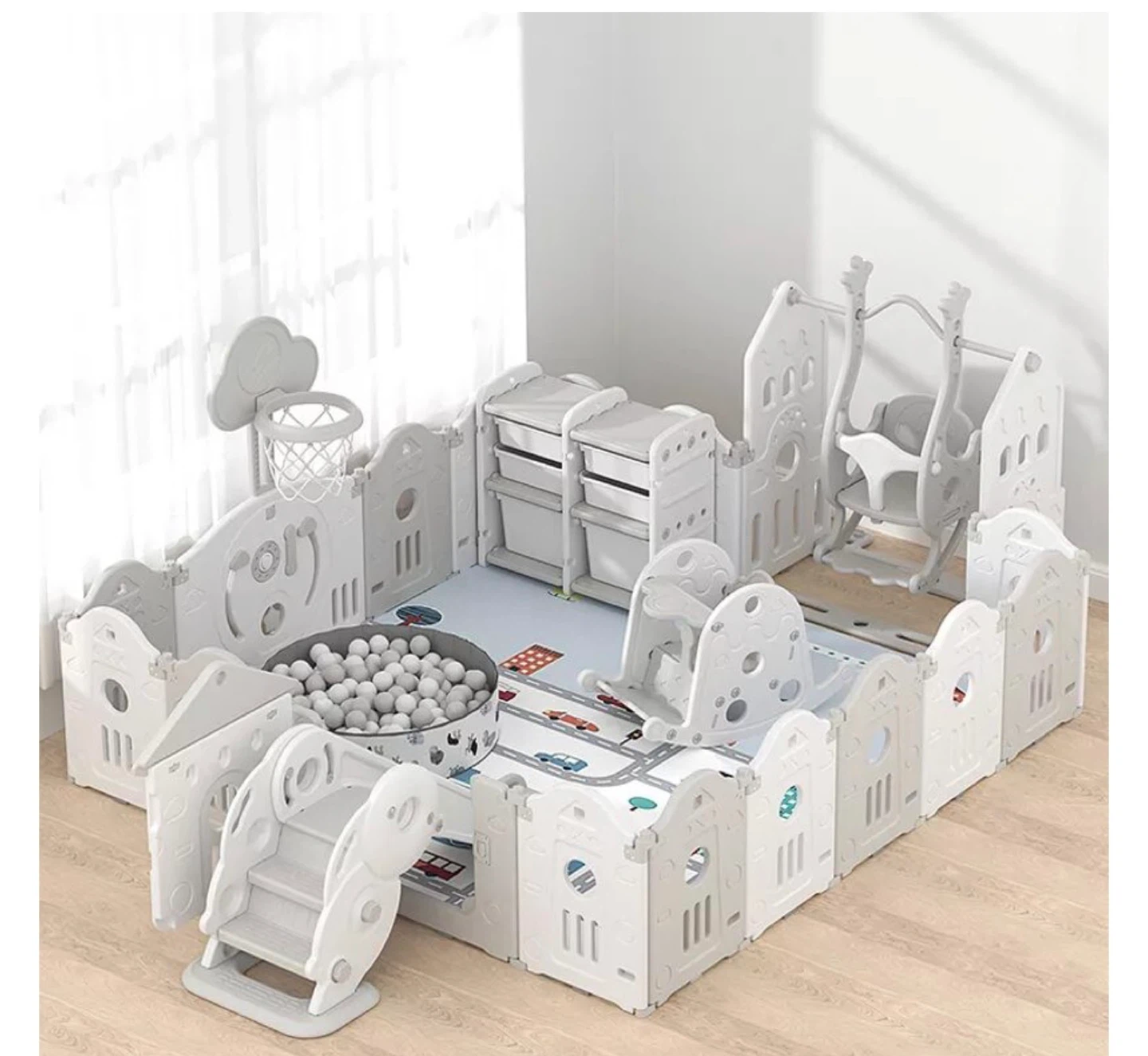 Toytigo Baby Folding Playpen - photo 5